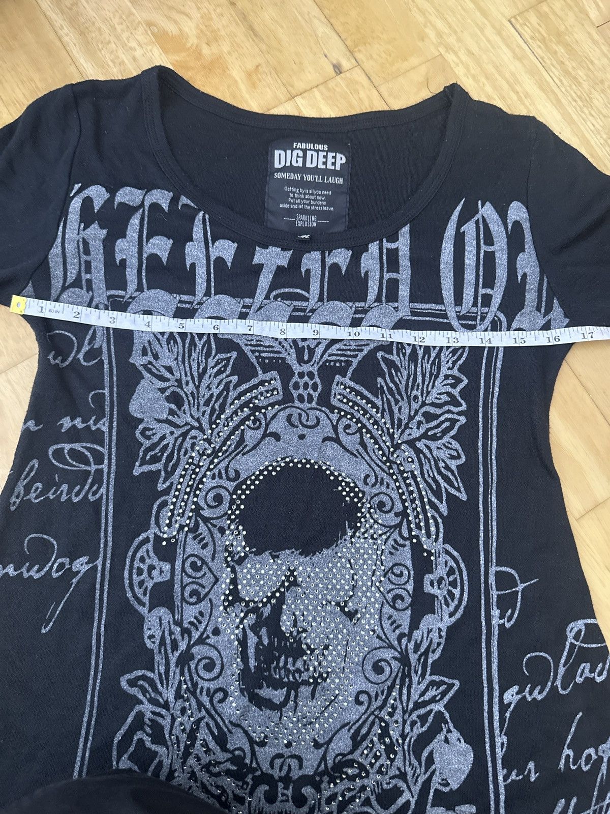 14th Addiction Affliction Skull Long Sleeve Size M / US 6-8 / IT 42-44 - 11 Thumbnail