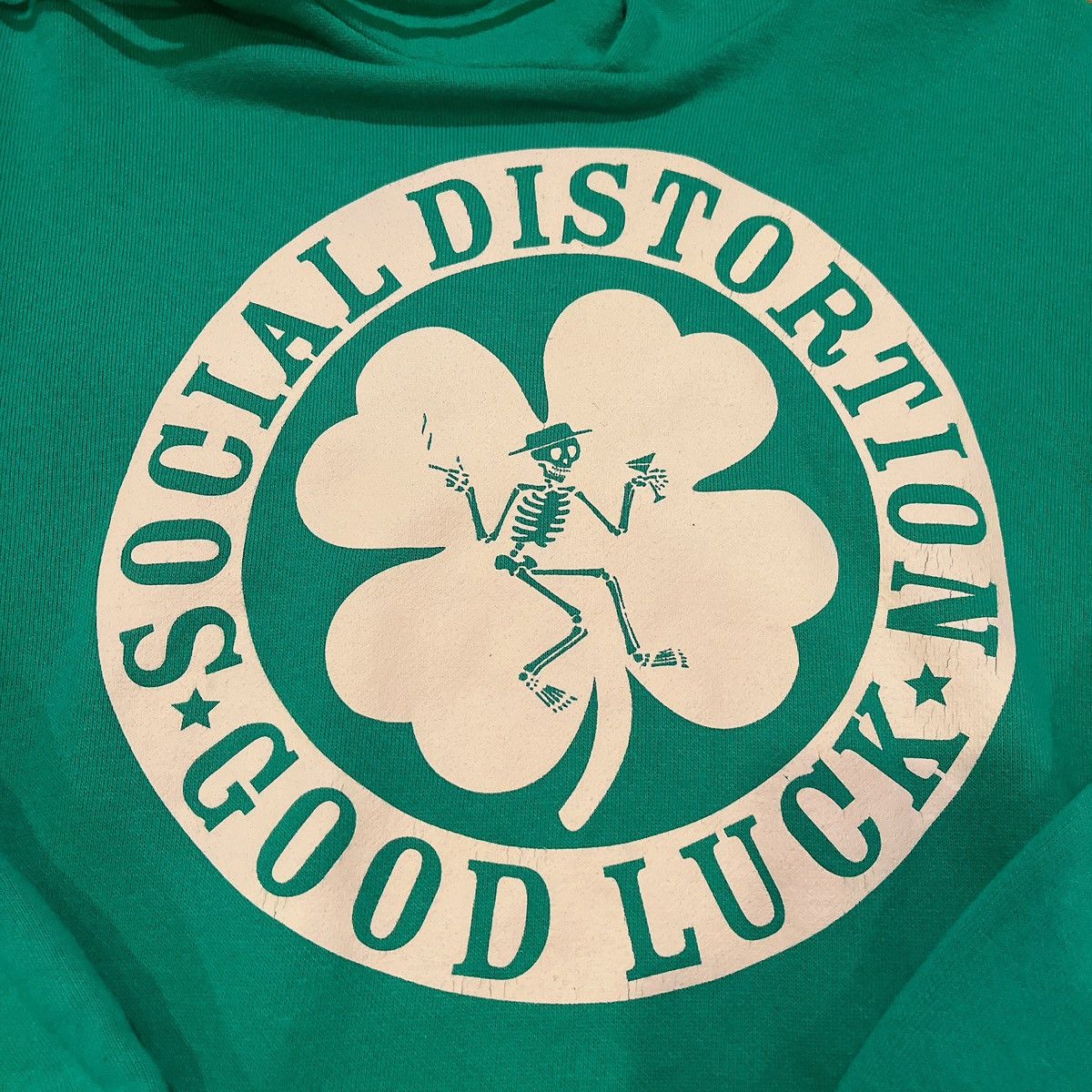 Band Tees × Vintage VTG 00’s Social Distortion ☘️Good Luck⭐️ Size US S / EU 44-46 / 1 - 2 Thumbnail