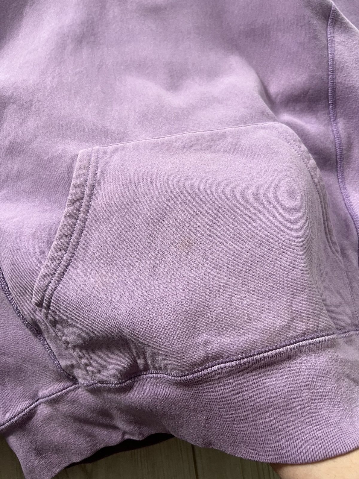 Supreme Supreme Sleeve Embroidery Hooded Sweatshirt Violet Medium Size US M / EU 48-50 / 2 - 8 Thumbnail