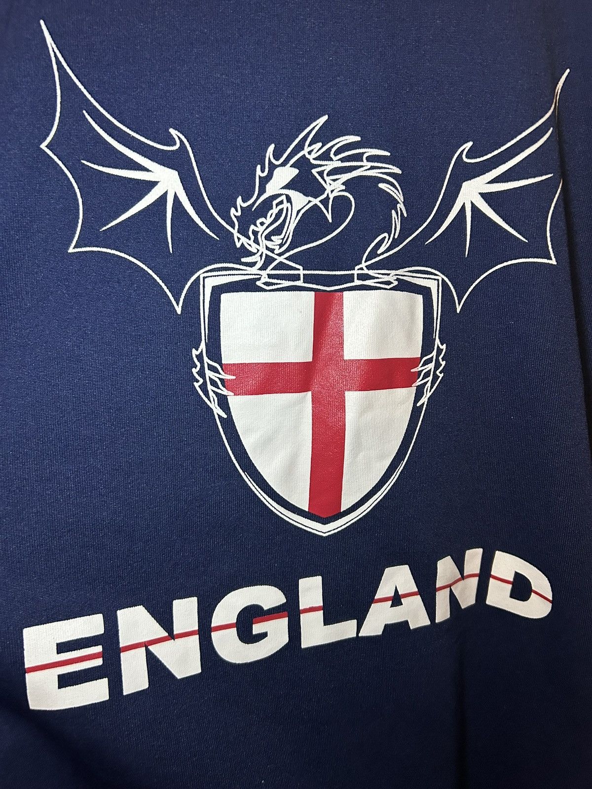 Adidas Vintage Adidas England patch dragon crest track jacket Size US L / EU 52-54 / 3 - 8 Thumbnail