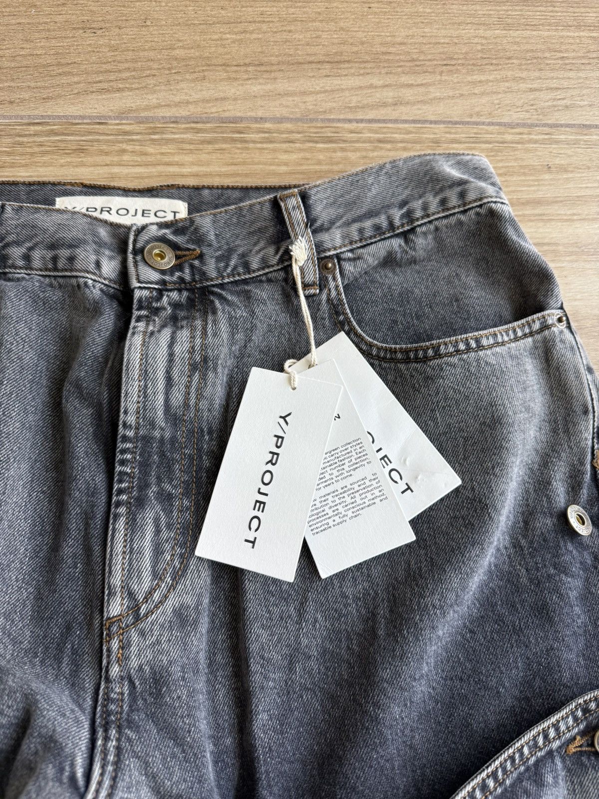 Y/Project Snap Off Denim