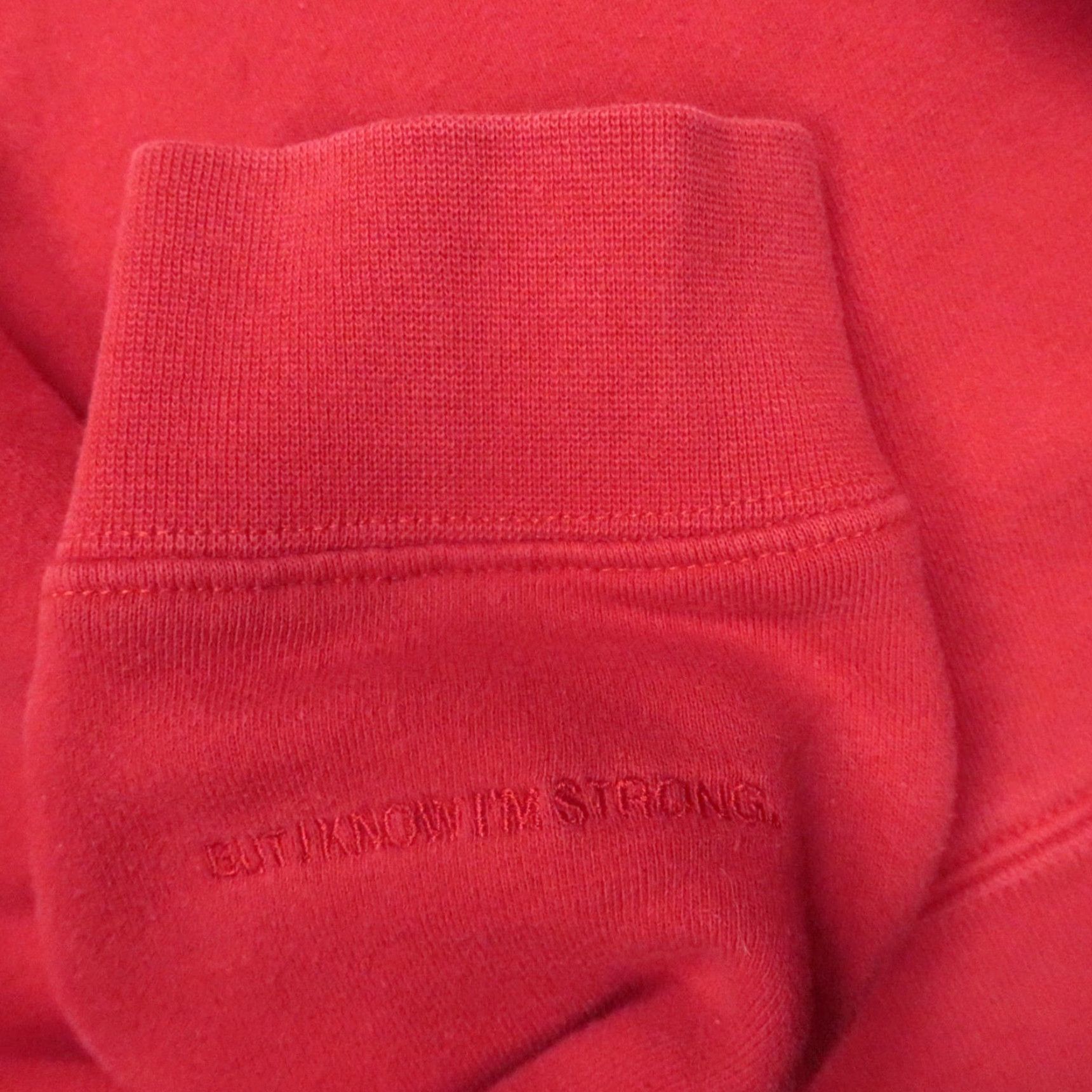 Harmony VINTAGE You Matter Hoodie Mens Medium Pullover Fleece Red Pockets Hooded 2020s Size US M / EU 48-50 / 2 - 6 Thumbnail