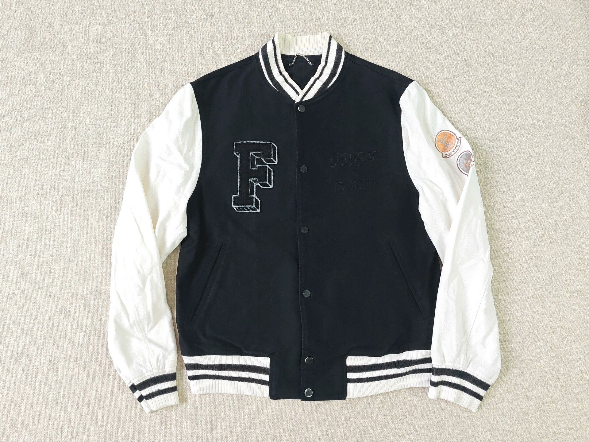 Louis Vuitton Louis Vuitton x Hiroshi Fujiwara Baseball Jacket Size US L / EU 52-54 / 3 - 1 Thumbnail