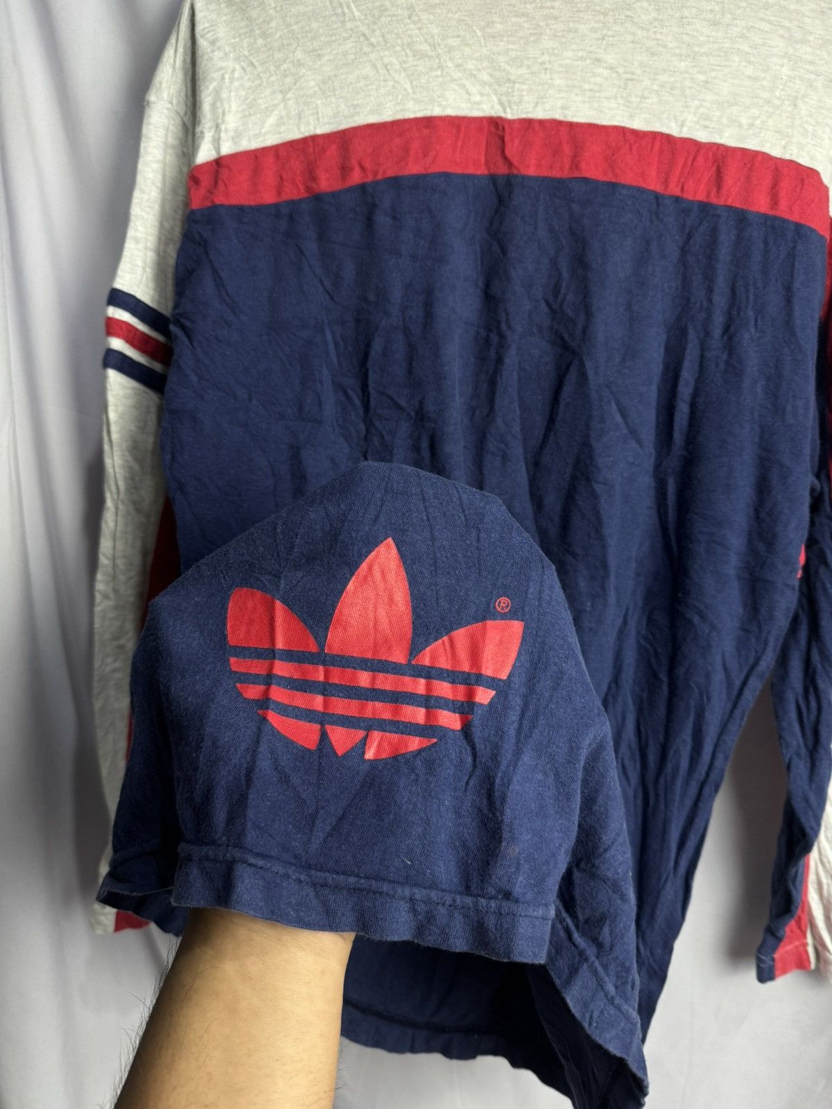 Adidas 90s Adidas Vintage Long Sleeve Descente Size US M / EU 48-50 / 2 - 6 Thumbnail