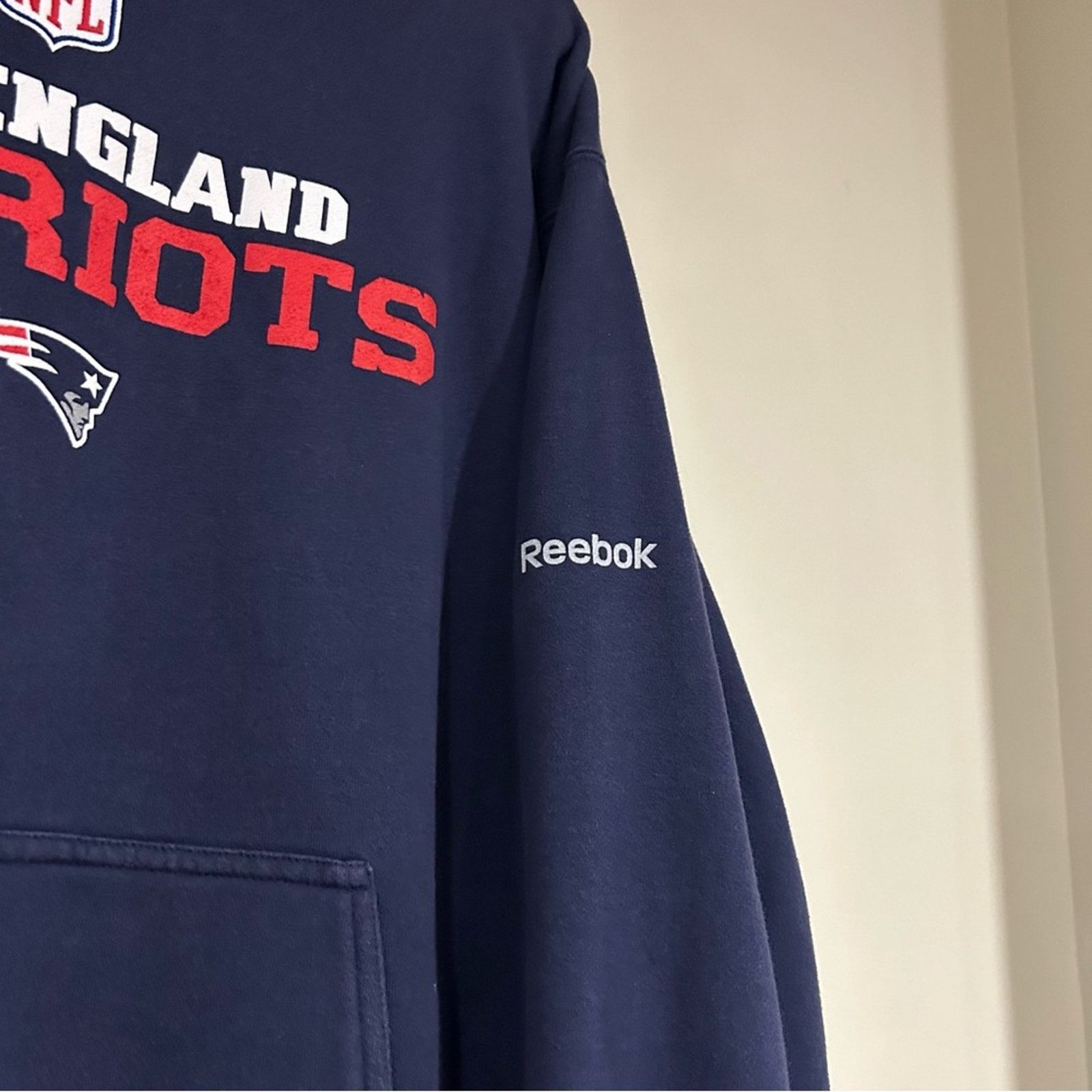 Reebok Reebok New England Patriots Football Hoodie Size US L / EU 52-54 / 3 - 4 Thumbnail