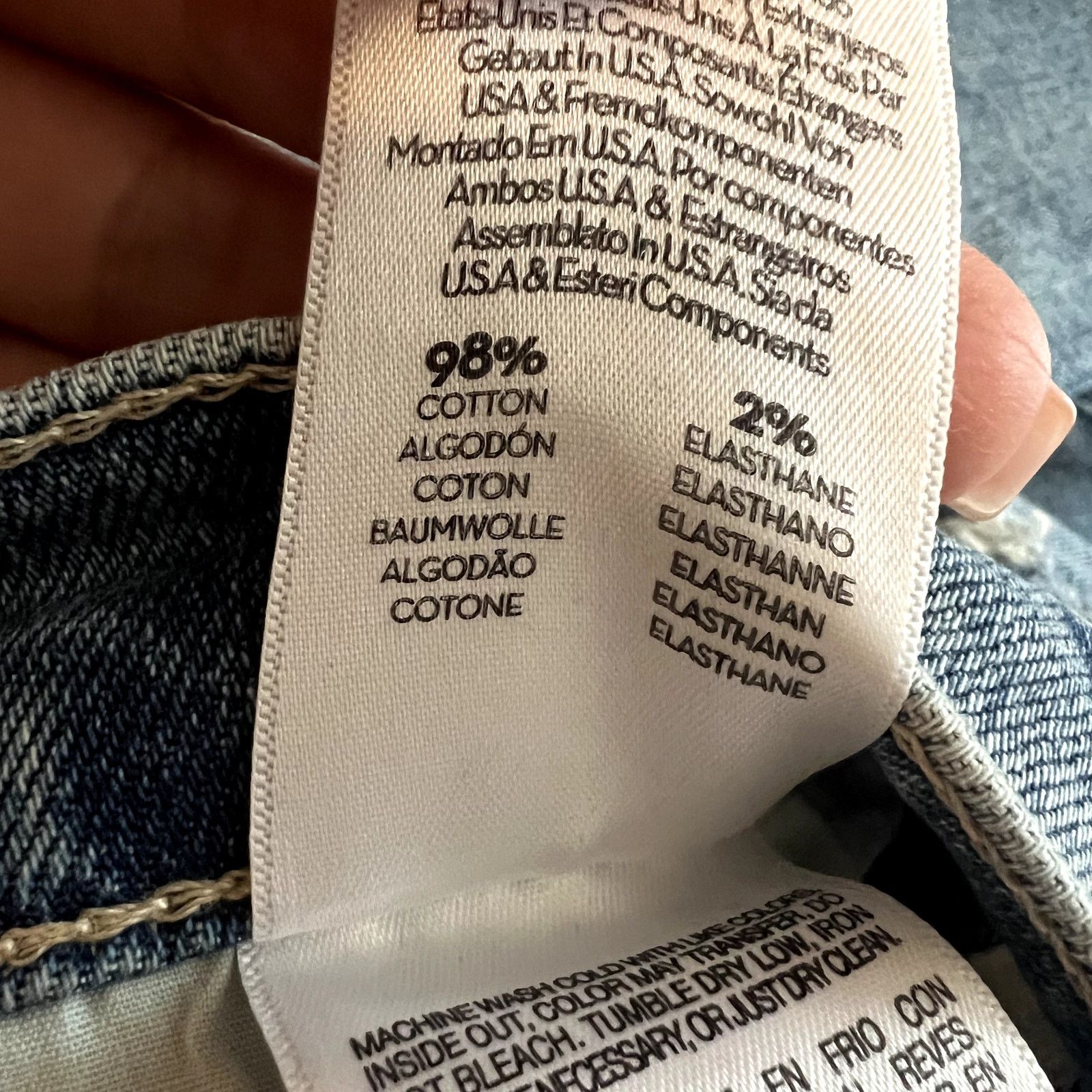 MOTHER Mother The Lasso Sneak Chew Jeans 27 Size 27" / US 4 / IT 40 - 9 Thumbnail