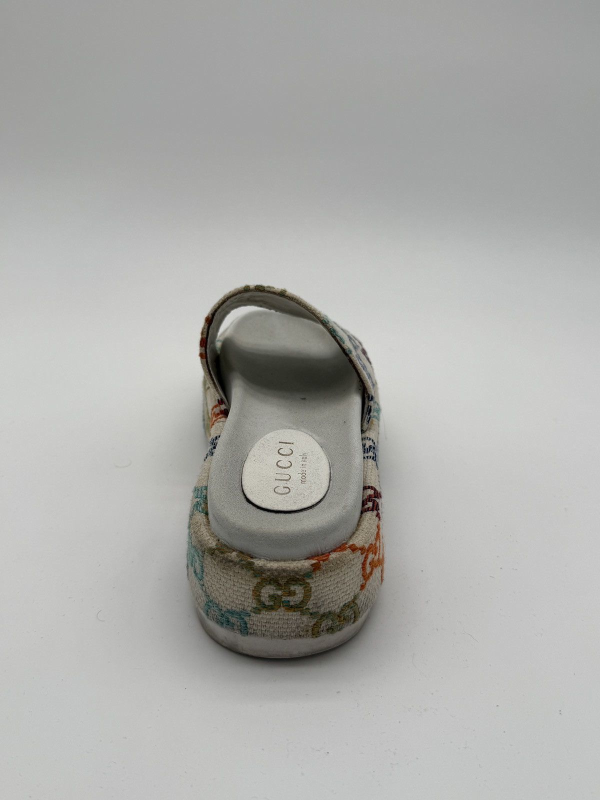 Gucci Rainbow Gucci Monogram Slides Size US 8 / IT 38 - 5 Thumbnail