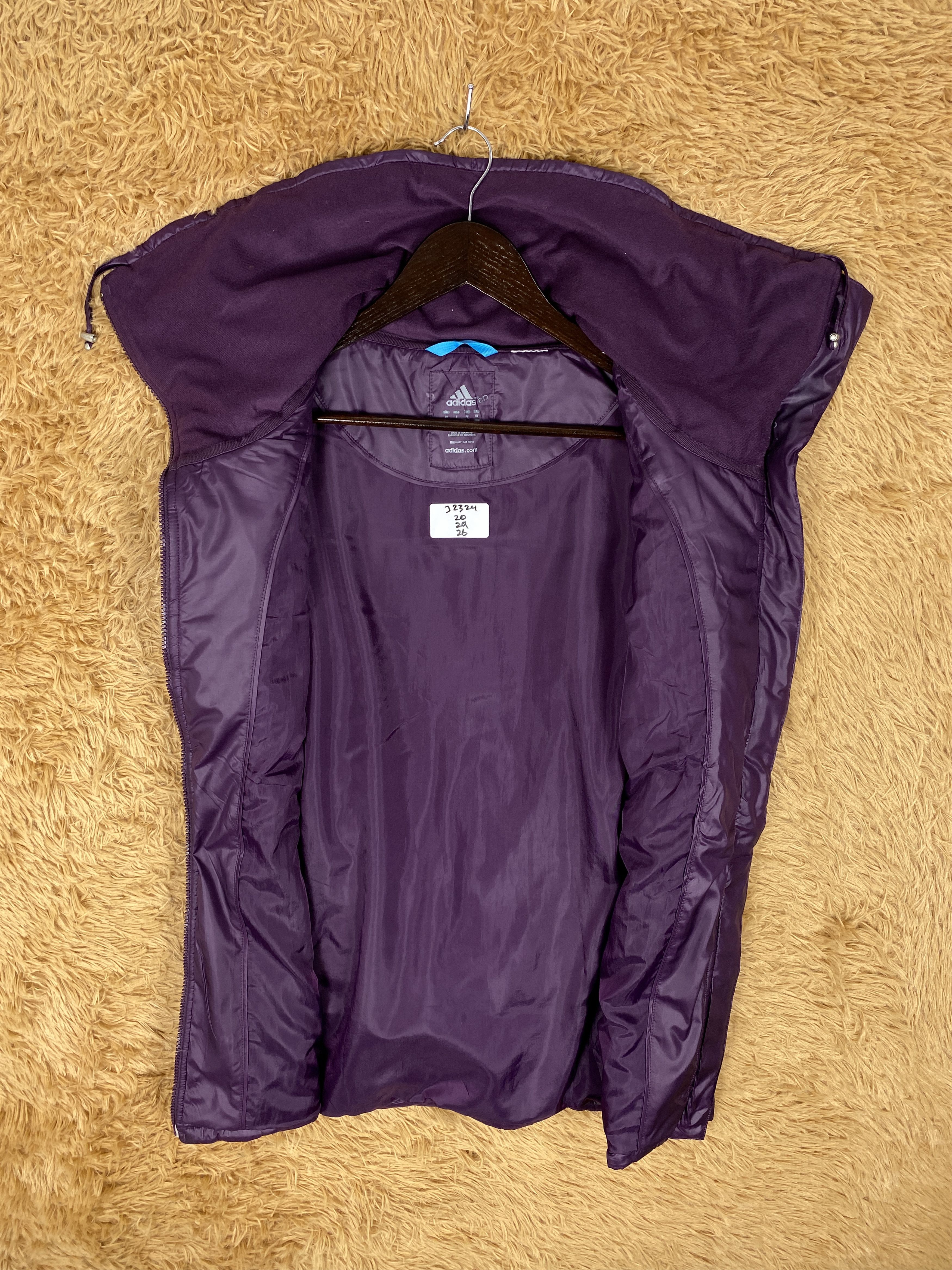 Adidas Vintage Adidas Winter Puffer Jacket J2324 Size S / US 4 / IT 40 - 6 Thumbnail