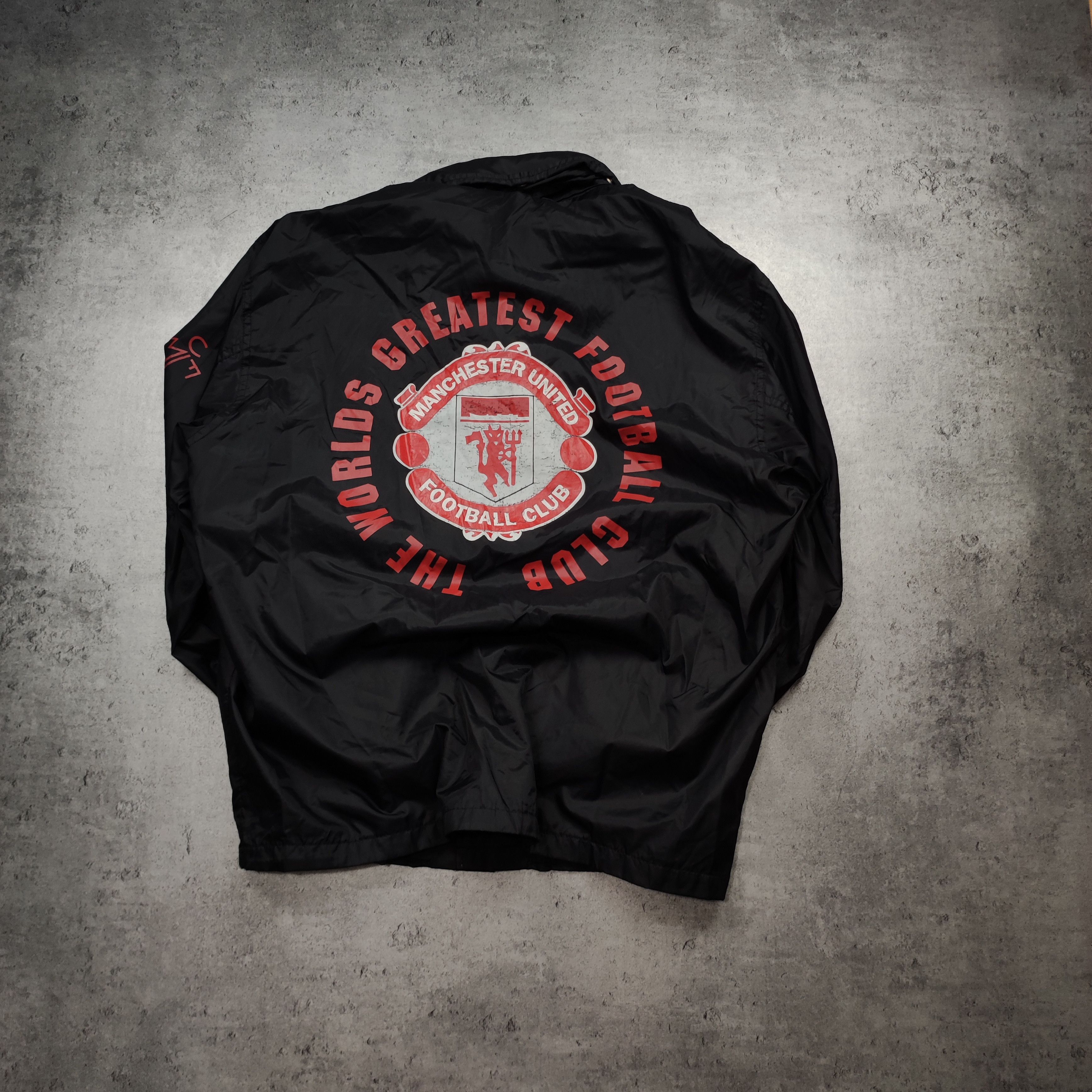 Vintage Vintage RARE Campri Manchester United Early 90s Light Jacket ...