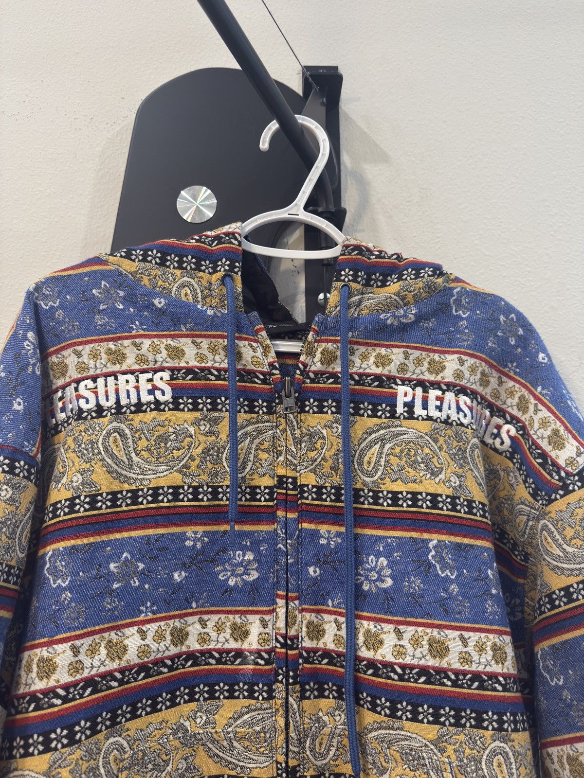 Pleasures Pleasures Paisley Heavy Hoody Size US L / EU 52-54 / 3 - 5 Thumbnail