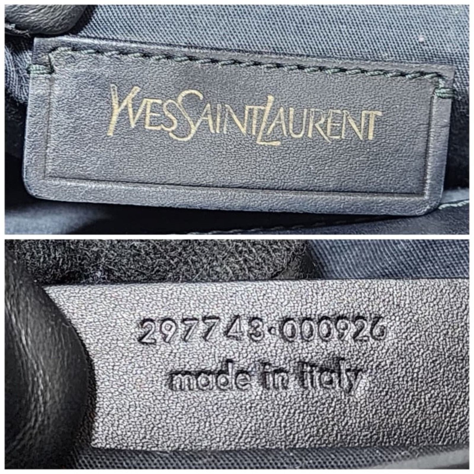 Yves Saint Laurent Saint Laurent Vintage Leather Envelope Dandy Flap Top Handle Size ONE SIZE - 2 Thumbnail