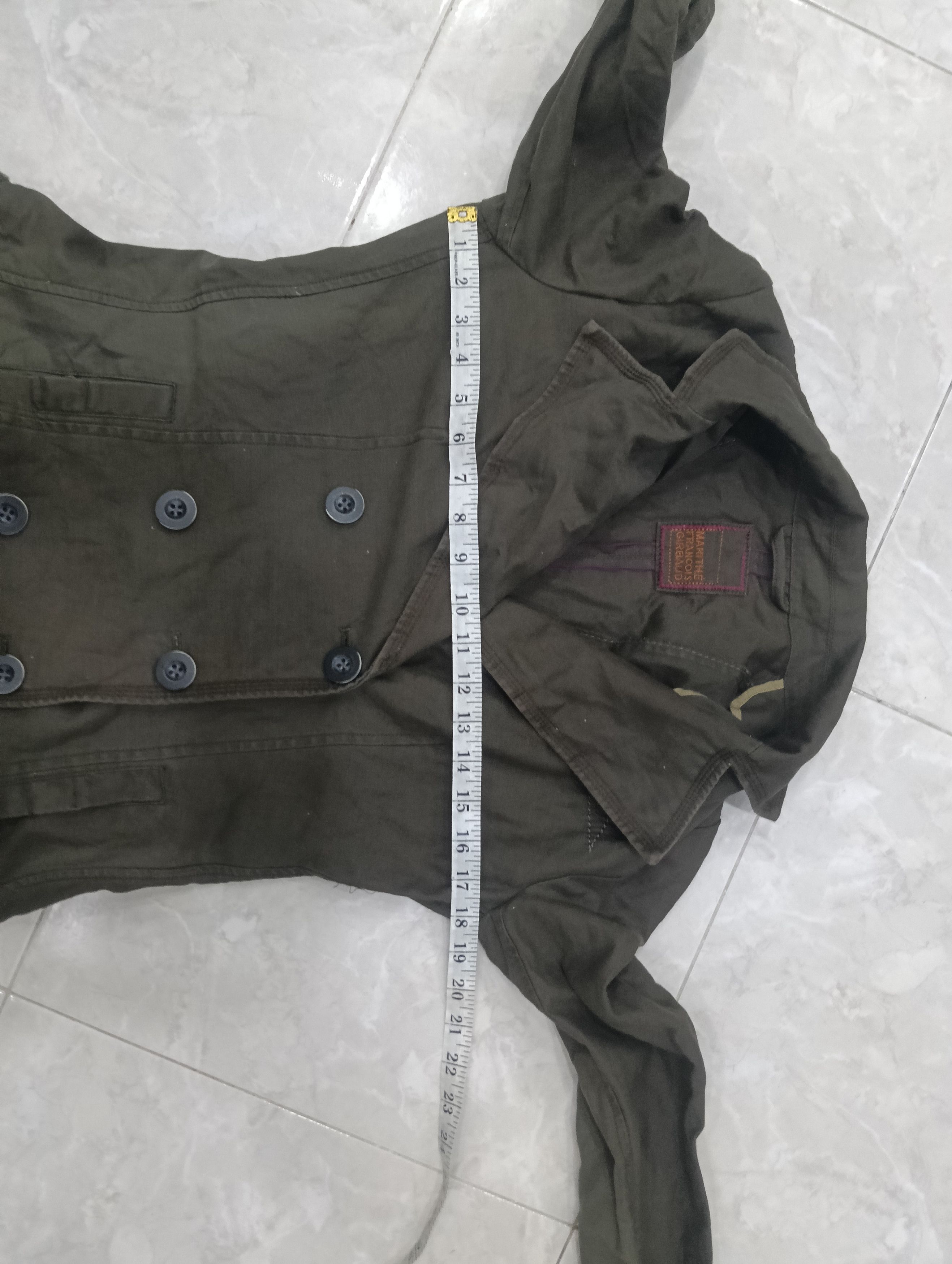 Marithe + Francois Girbaud Marithe + Francois Girbaud Green Army Size M / US 6-8 / IT 42-44 - 16 Thumbnail