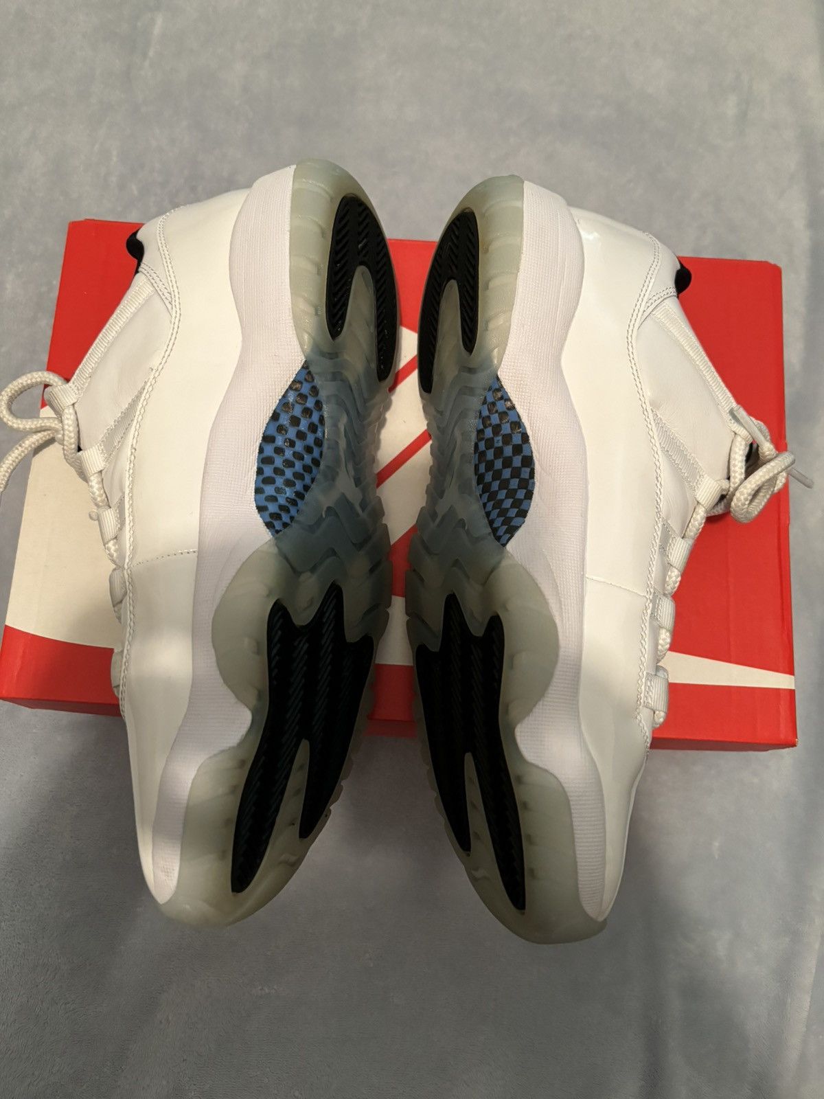 Jordan Brand Jordan 11 Retro Low Legend Blue 2021 Size 10.5 Size US 10.5 / EU 43-44 - 4 Thumbnail