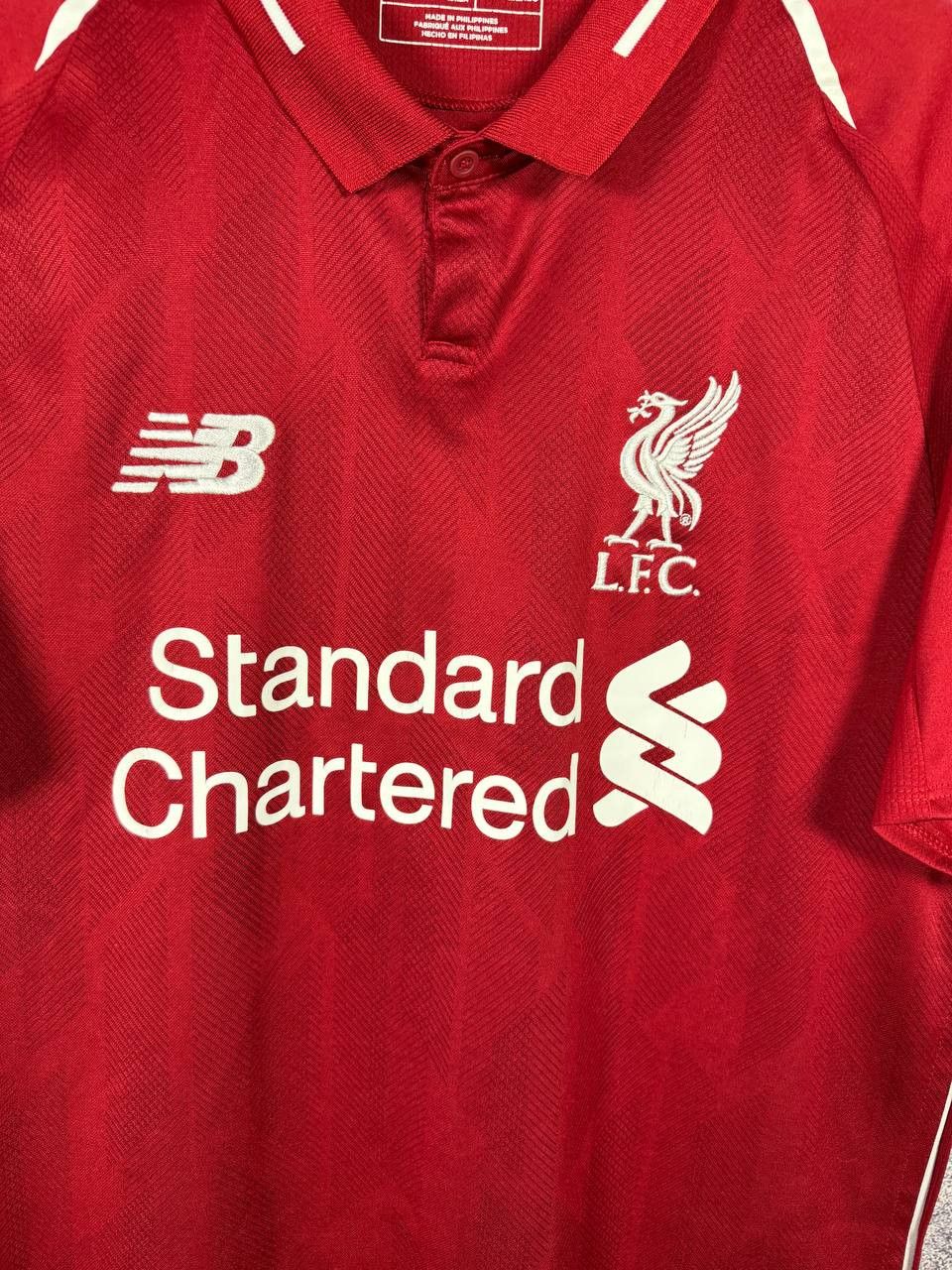 New Balance Vintage Liverpool 2018/19 NB Soccer Jersey Blokcore Medium Size US M / EU 48-50 / 2 - 4 Thumbnail