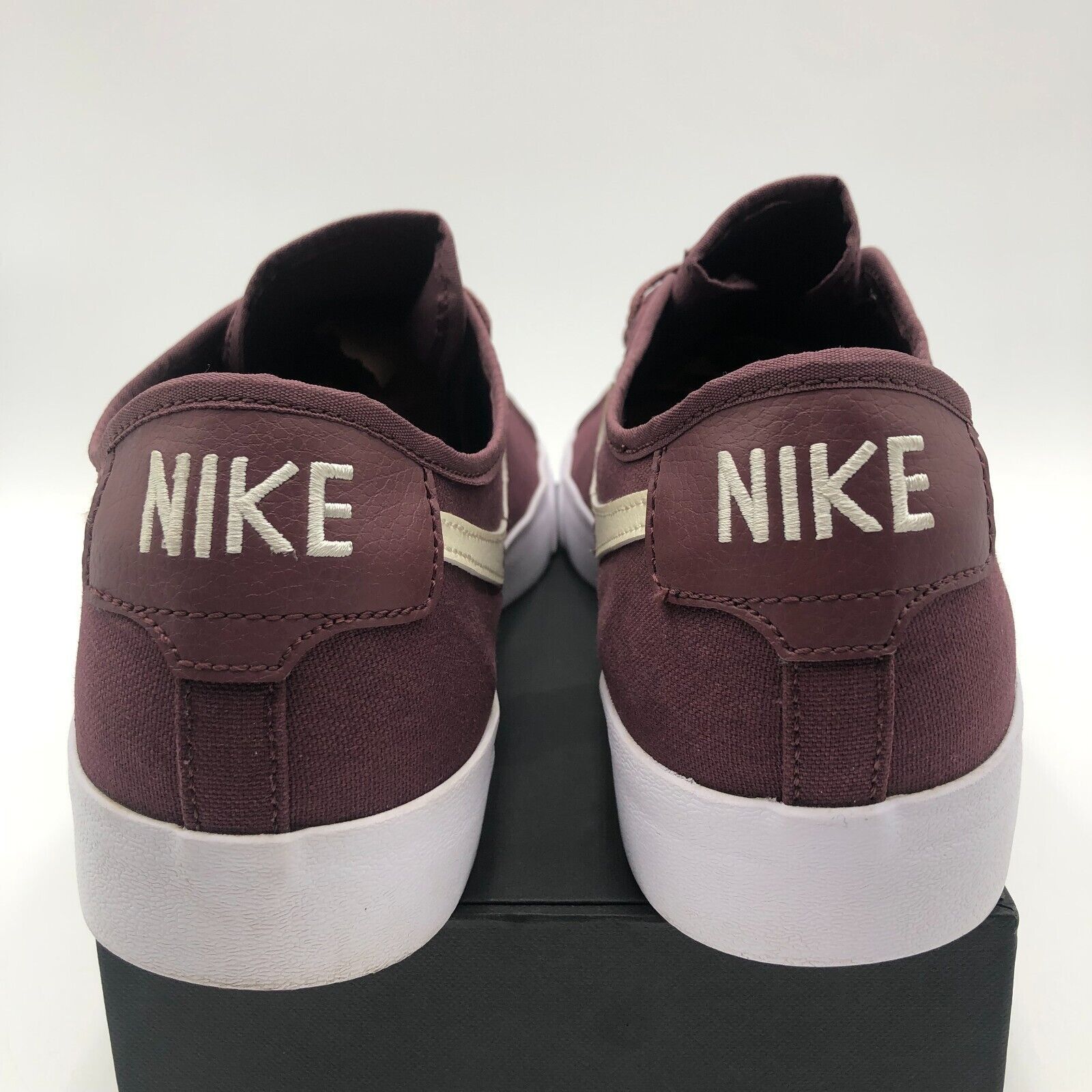Nike Nike SB Blazer Men's Size 11.5 Maroon/Wine Canvas Sneakers Size US 11.5 / EU 44-45 - 7 Thumbnail