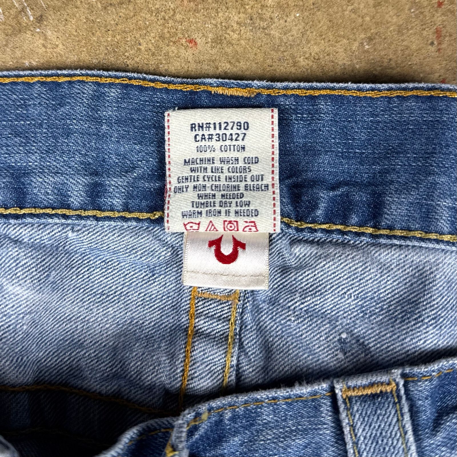 True Religion Vintage True Religion Jeans Men’s 34 Straight Crop USA Made Size US 34 / EU 50 - 7 Thumbnail