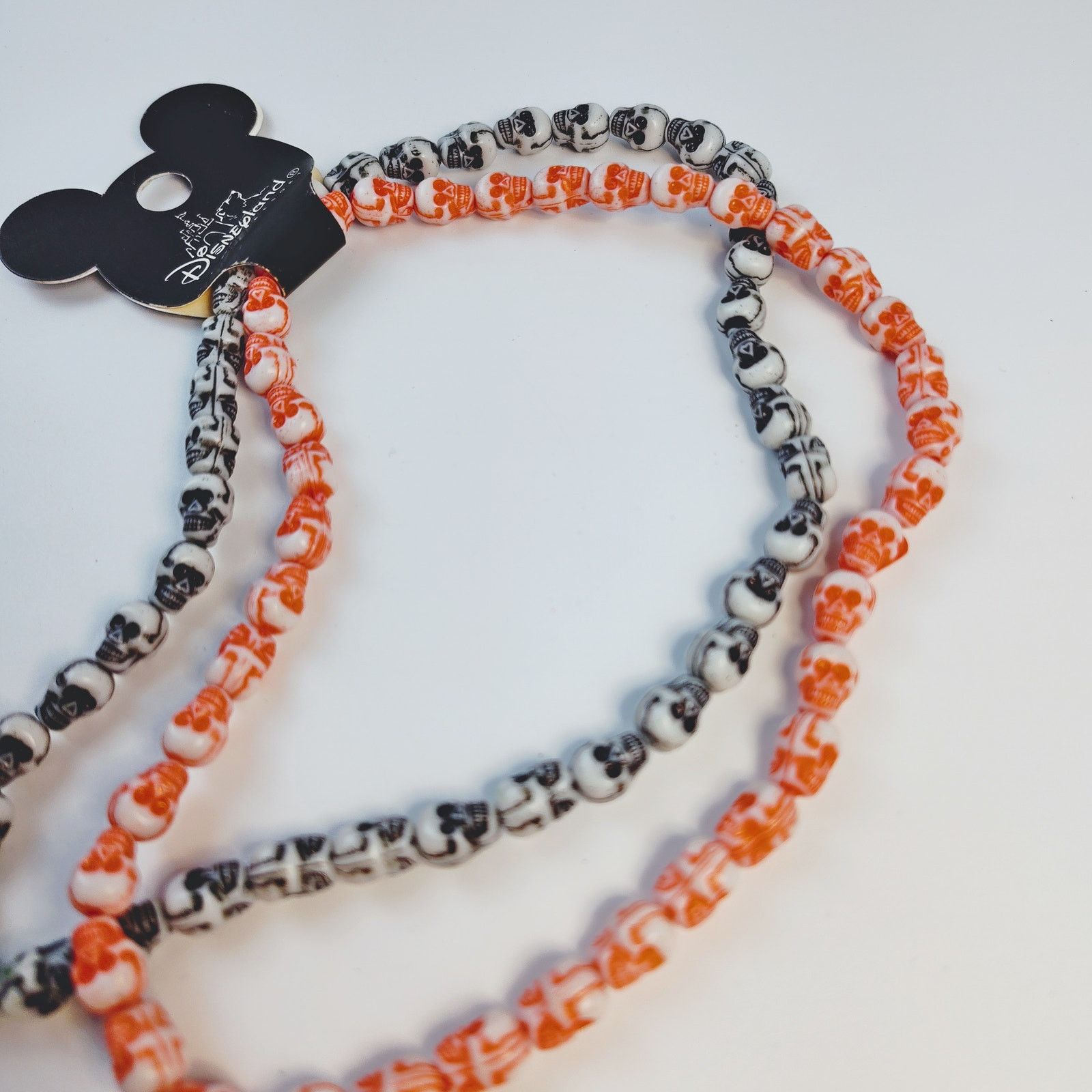 Disney Disneyland Skull Beaded Necklaces Halloween NWT Size ONE SIZE - 7 Thumbnail
