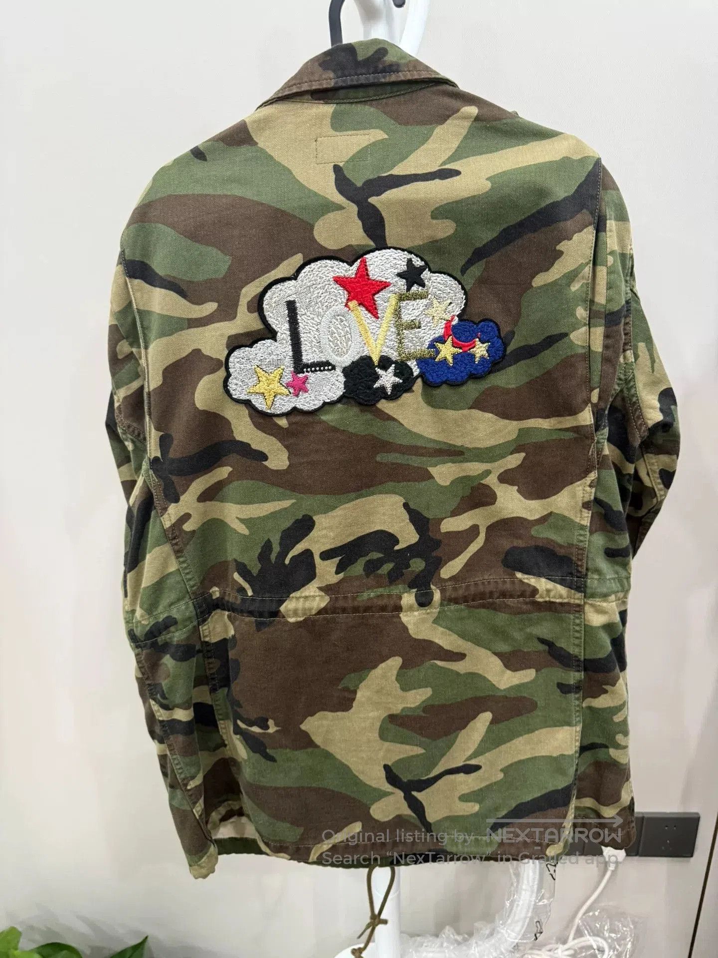Other Saint Laurent Camouflage Love Embroidery Jacket. Size US S / EU 44-46 / 1 - 6 Thumbnail