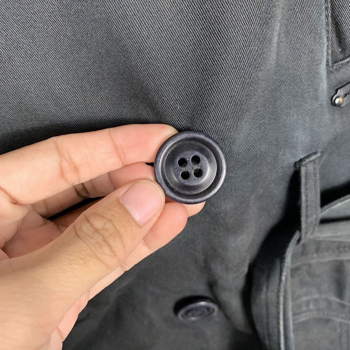 Diesel Diesel Double Breasted Black Coat Size US S / EU 44-46 / 1 - 14 Thumbnail