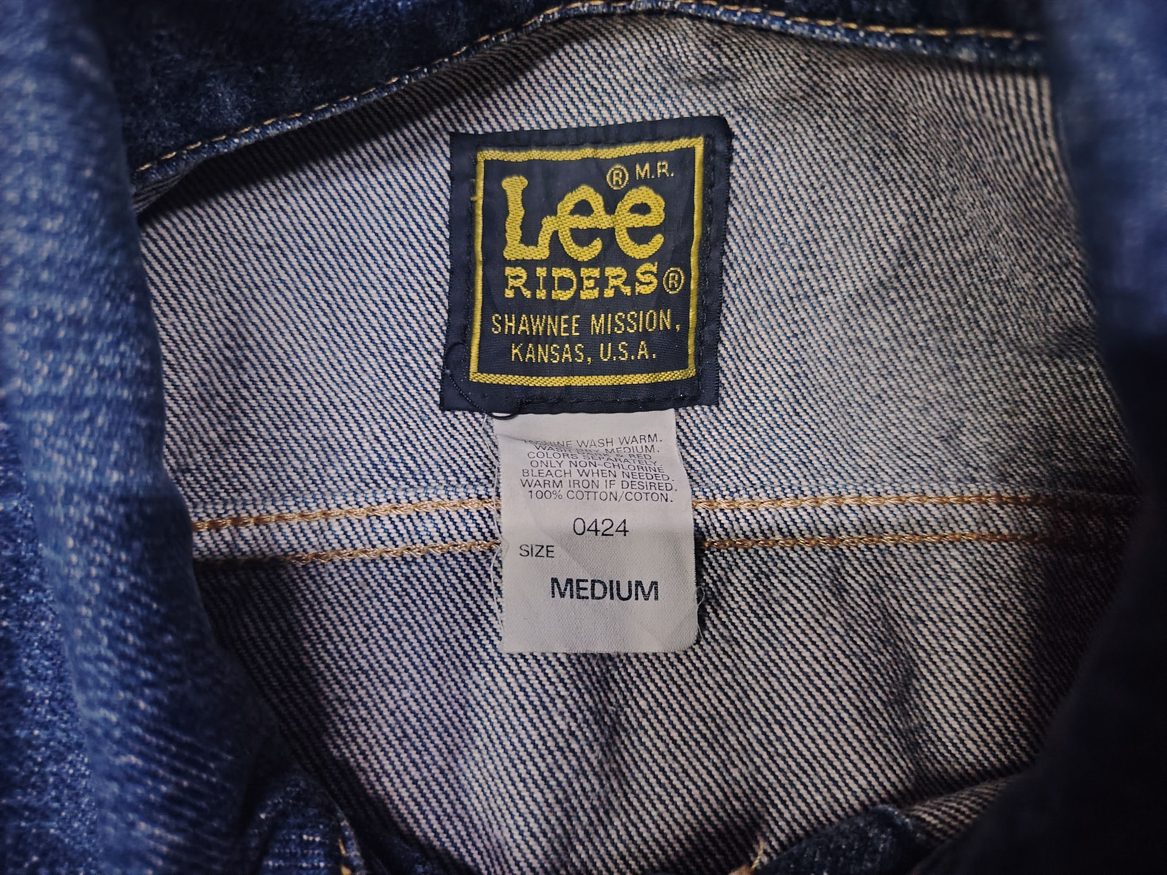 Lee Lee jacket denim faded Size US M / EU 48-50 / 2 - 5 Thumbnail
