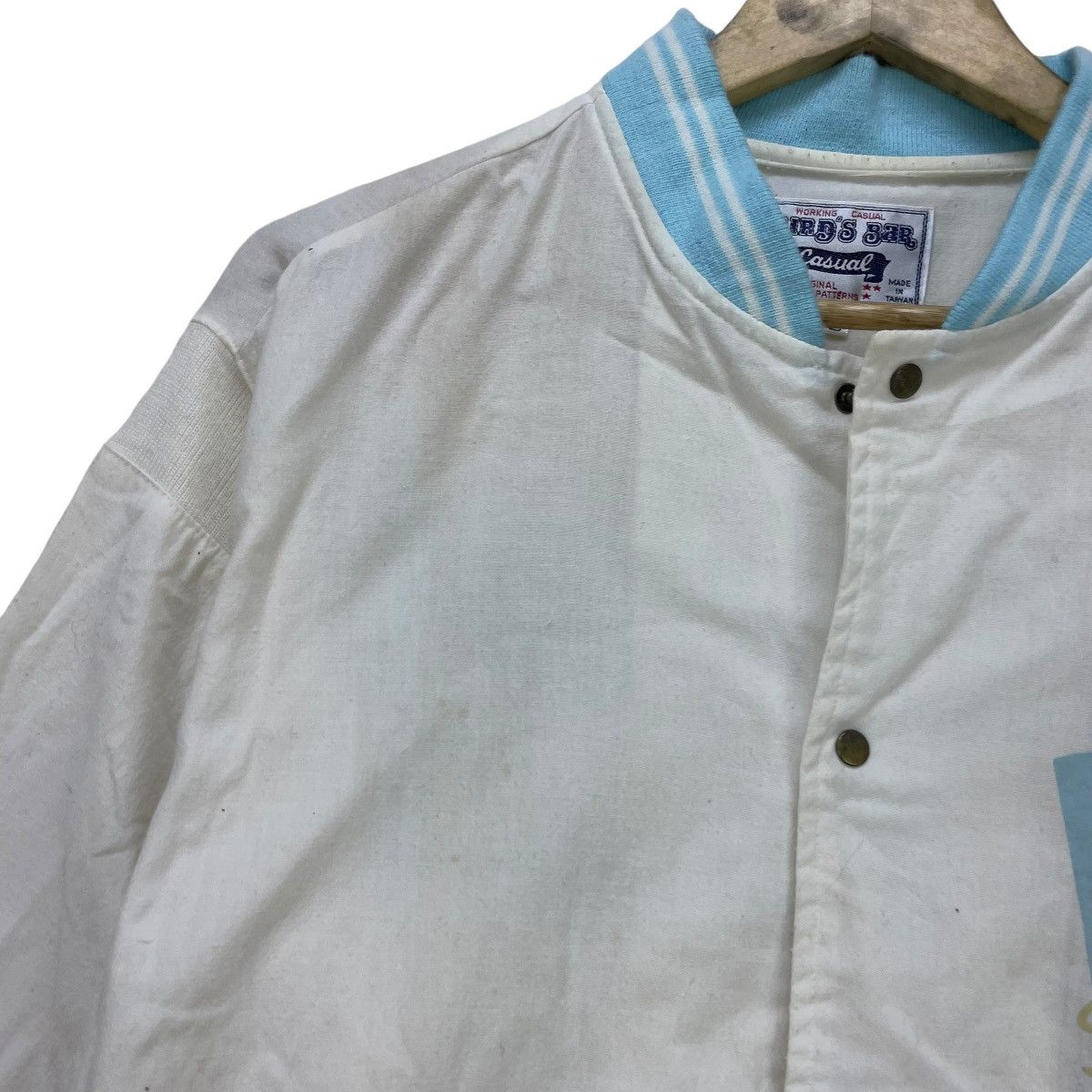 Champion × Vintage 80s Vintage BirdBar Bomber Light Jacket Size US M / EU 48-50 / 2 - 4 Thumbnail