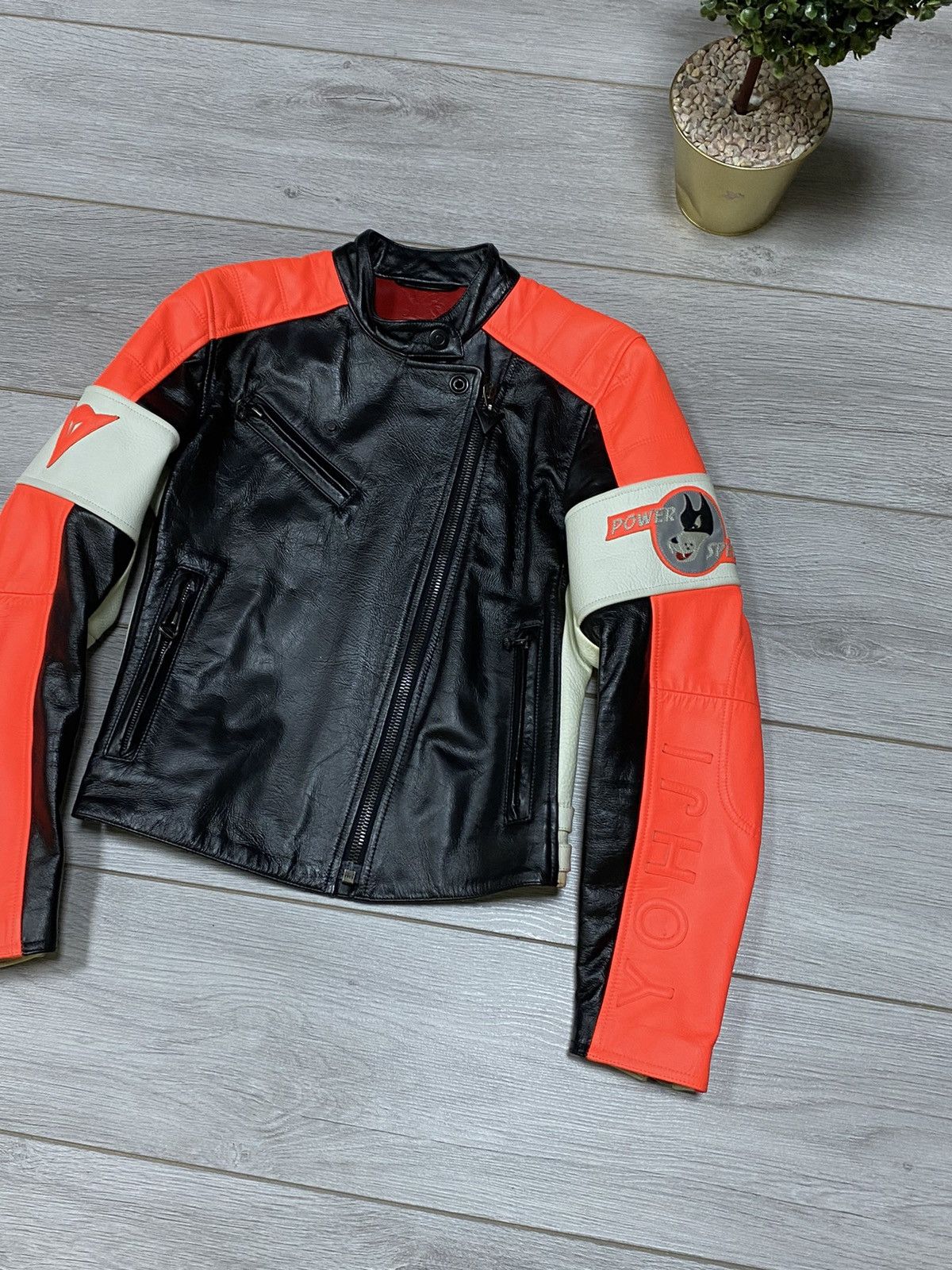 Dainese Y’s YamaMOTO x Dainese leather racing jacket Size US XS / EU 42 / 0 - 14 Thumbnail