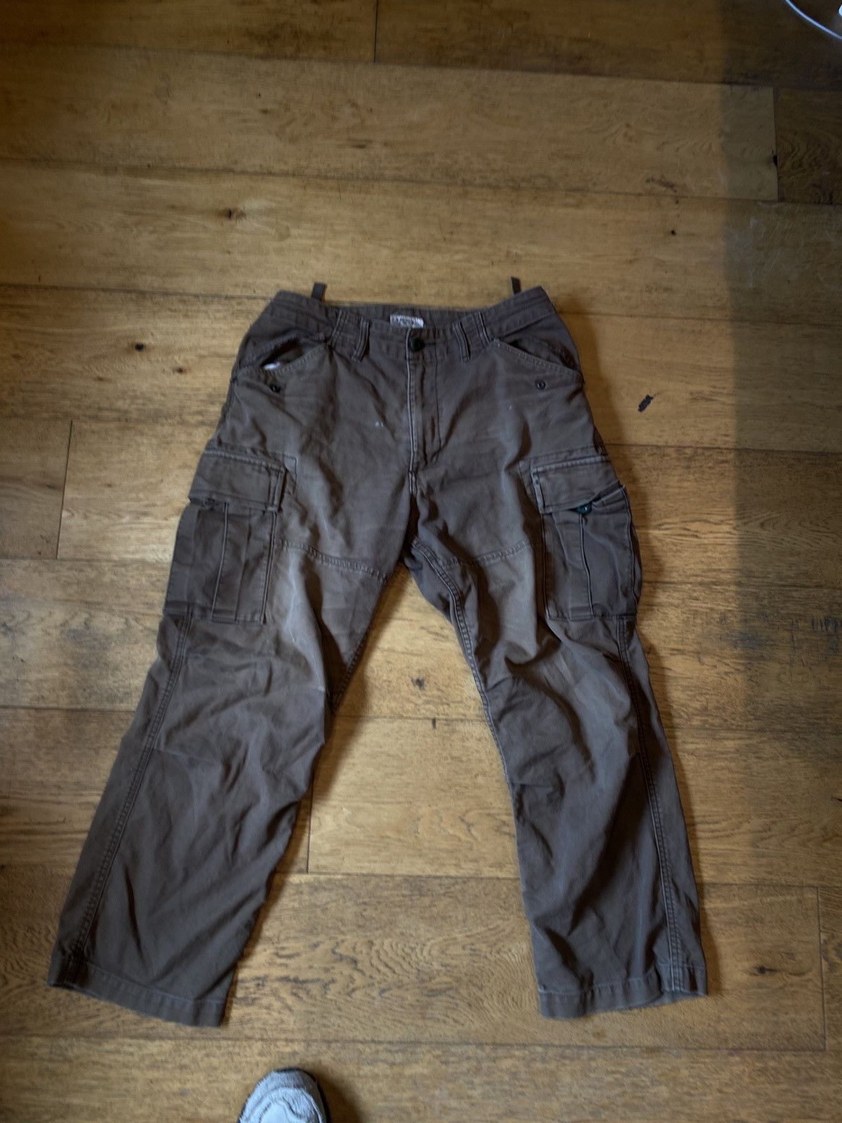 Alpha Industries × Vintage Faded brown cargos ALPHA INDUSTRY Size US 32 / EU 48 - 5 Thumbnail