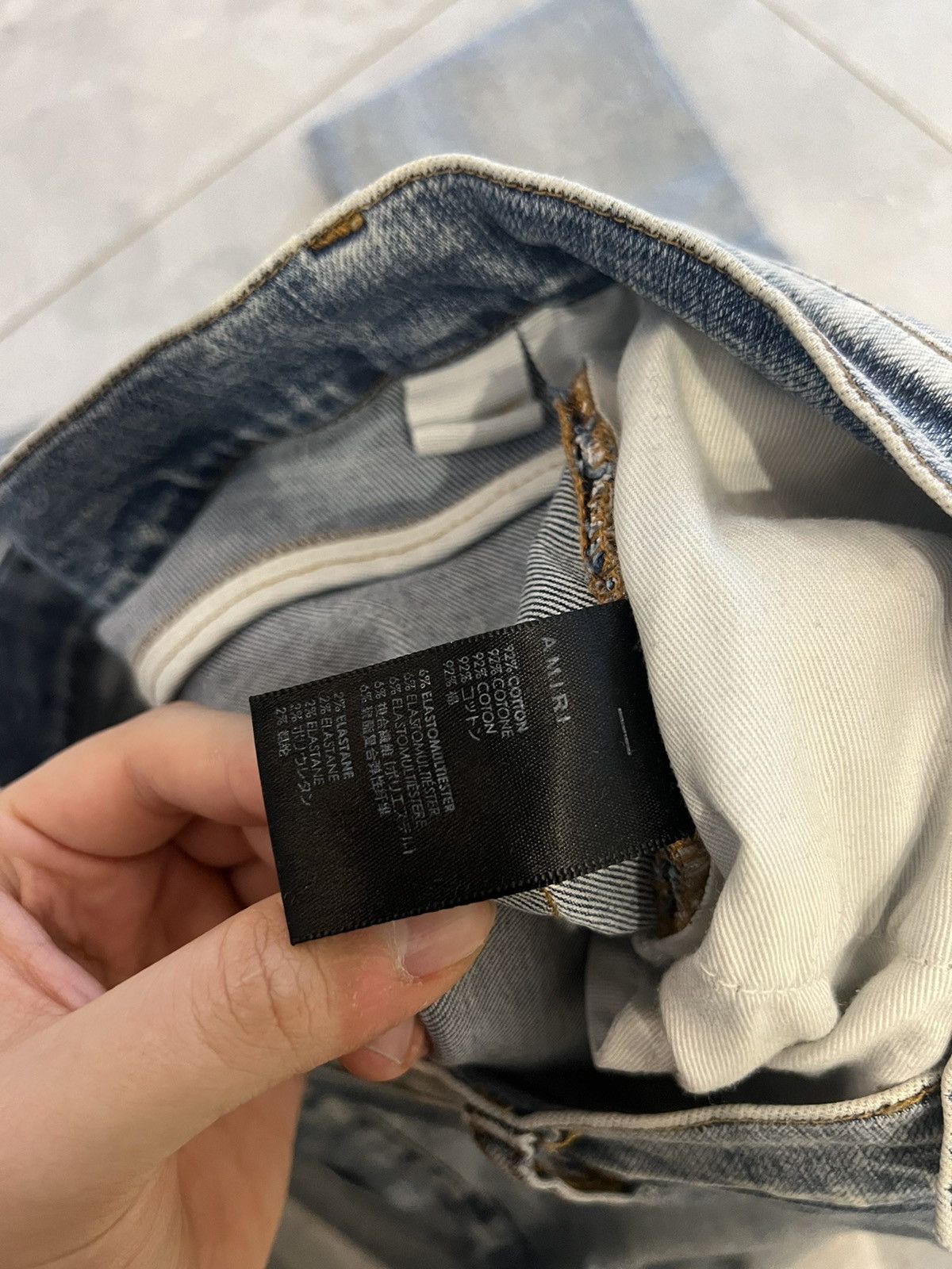 Amiri Amiri MX1 Blue Patches denim Size US 32 / EU 48 - 11 Thumbnail