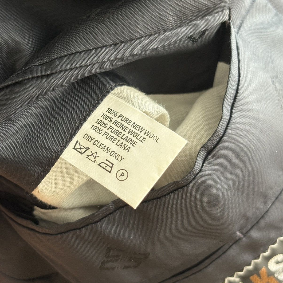 DAKS DAKS London Blazer Dark Blue Vintage Size 40L - 4 Thumbnail