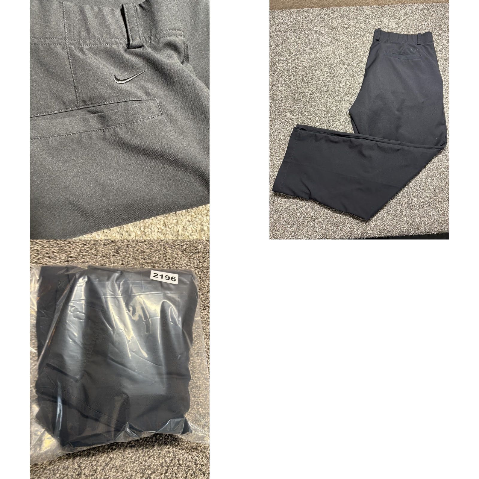 Nike Nike Pants Mens 38x30 Black Golf Chino Performance Dri-Fit Stretch AA3318 Size US 38 / EU 54 - 9 Thumbnail