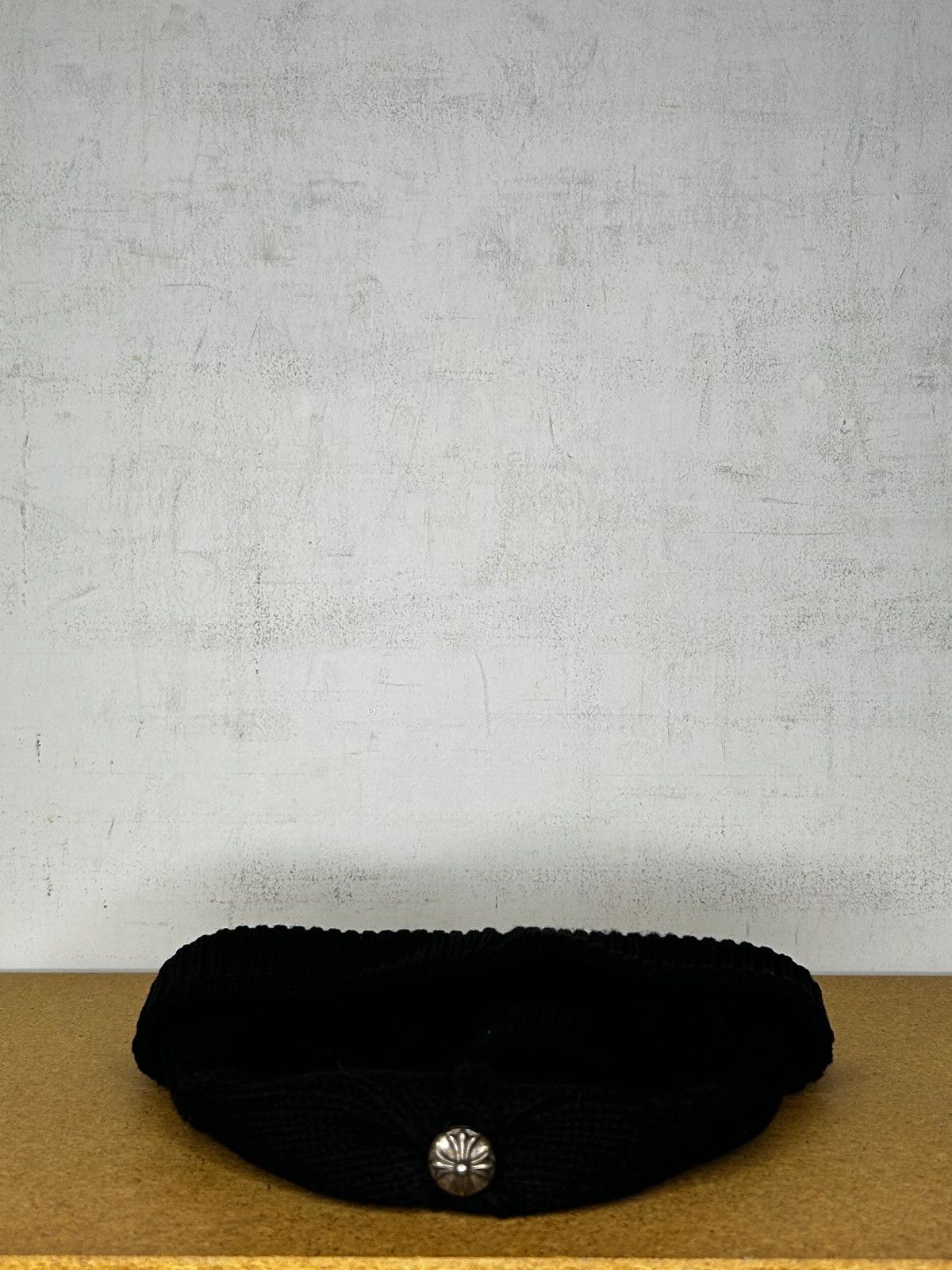 Chrome Hearts × Matty Boy CHROME HEARTS MATTY BOYS SILVER CHOMPER RIBBED BEANIE Size ONE SIZE - 2 Thumbnail