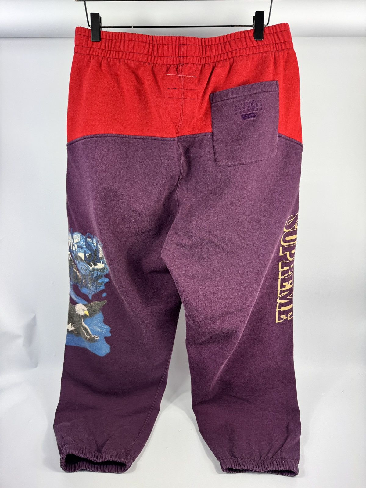 Maison Margiela × Supreme MM6 EAGLE ZIP UP HOODIE AND SWEATPANTS Size US L / EU 52-54 / 3 - 5 Thumbnail