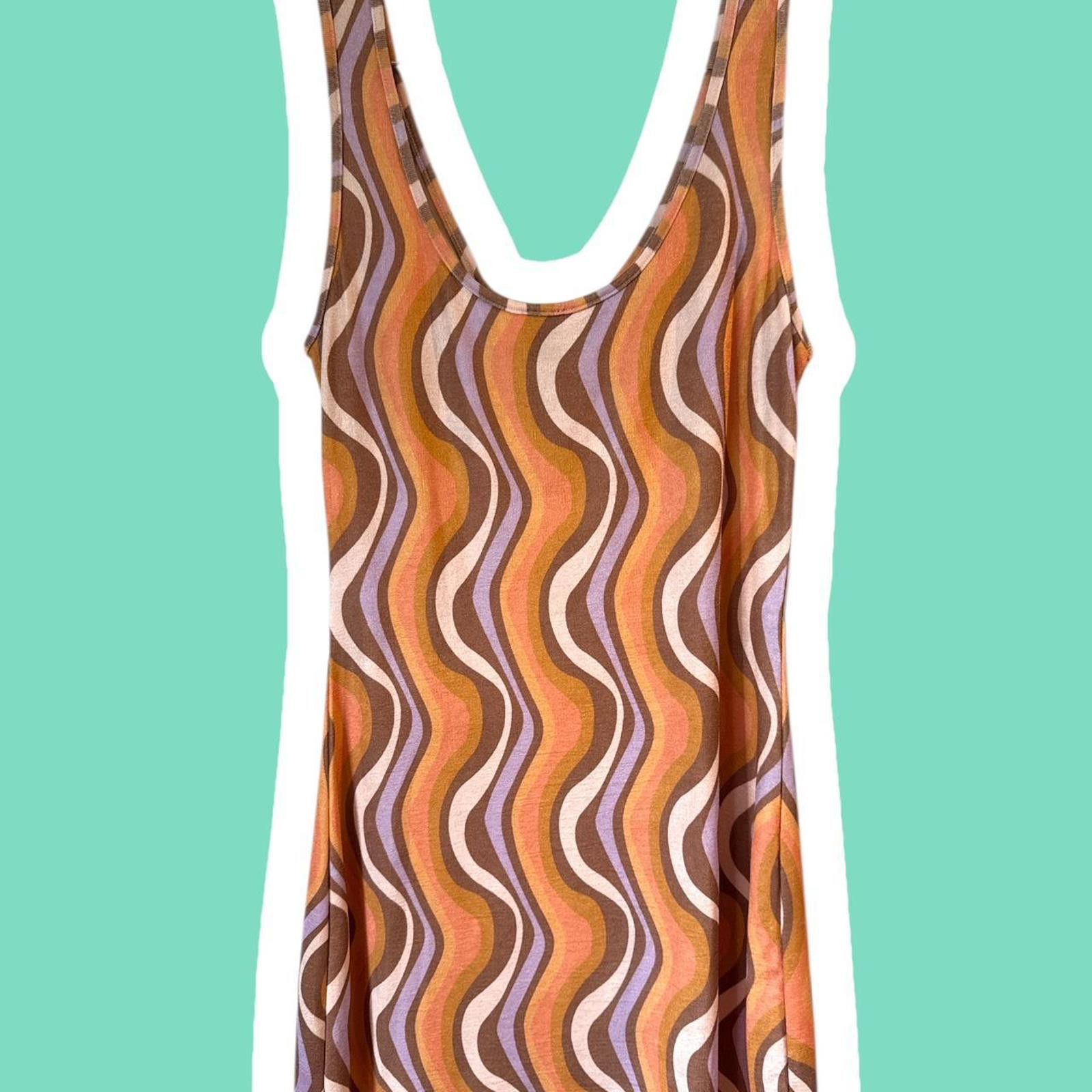 Other 🌀 Princess Polly Retro Wave Mini Dress 🌀 Size M / US 6-8 / IT 42-44 - 2 Thumbnail