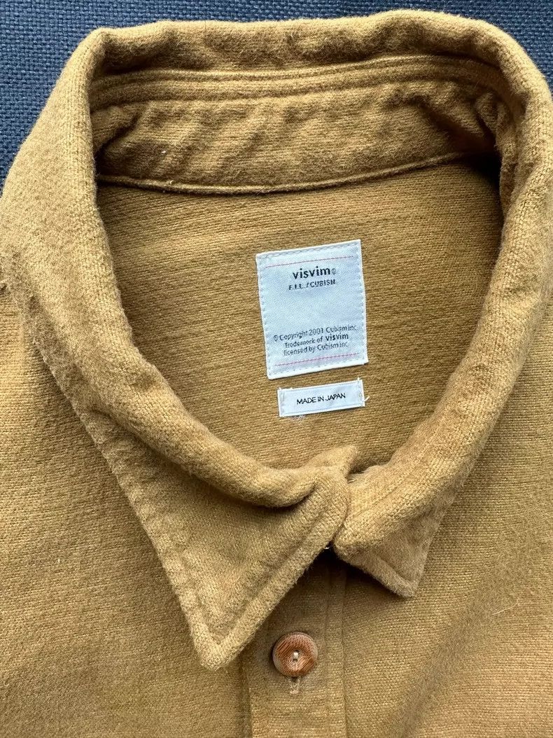 Visvim visvim Brown flannel shirt 2506-Nextarrow Size US M / EU 48-50 / 2 - 2 Thumbnail