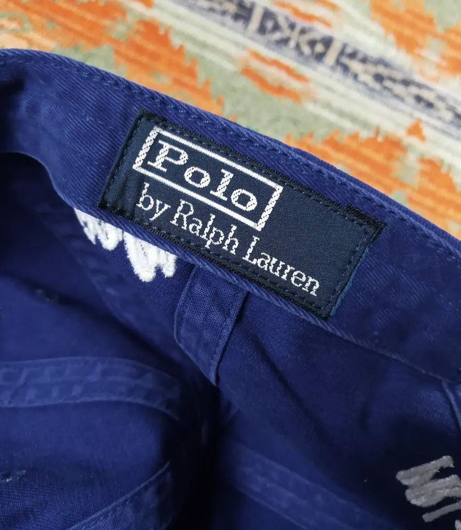 Polo Ralph Lauren Polo Ralph Lauren Italy Rare Baseball Hat Baseball Cap Size ONE SIZE - 7 Thumbnail