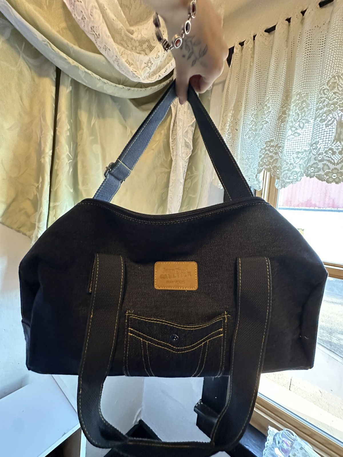 Jean Paul Gaultier Jean Paul Gaultier denim tote bag Size ONE SIZE - 1 Thumbnail