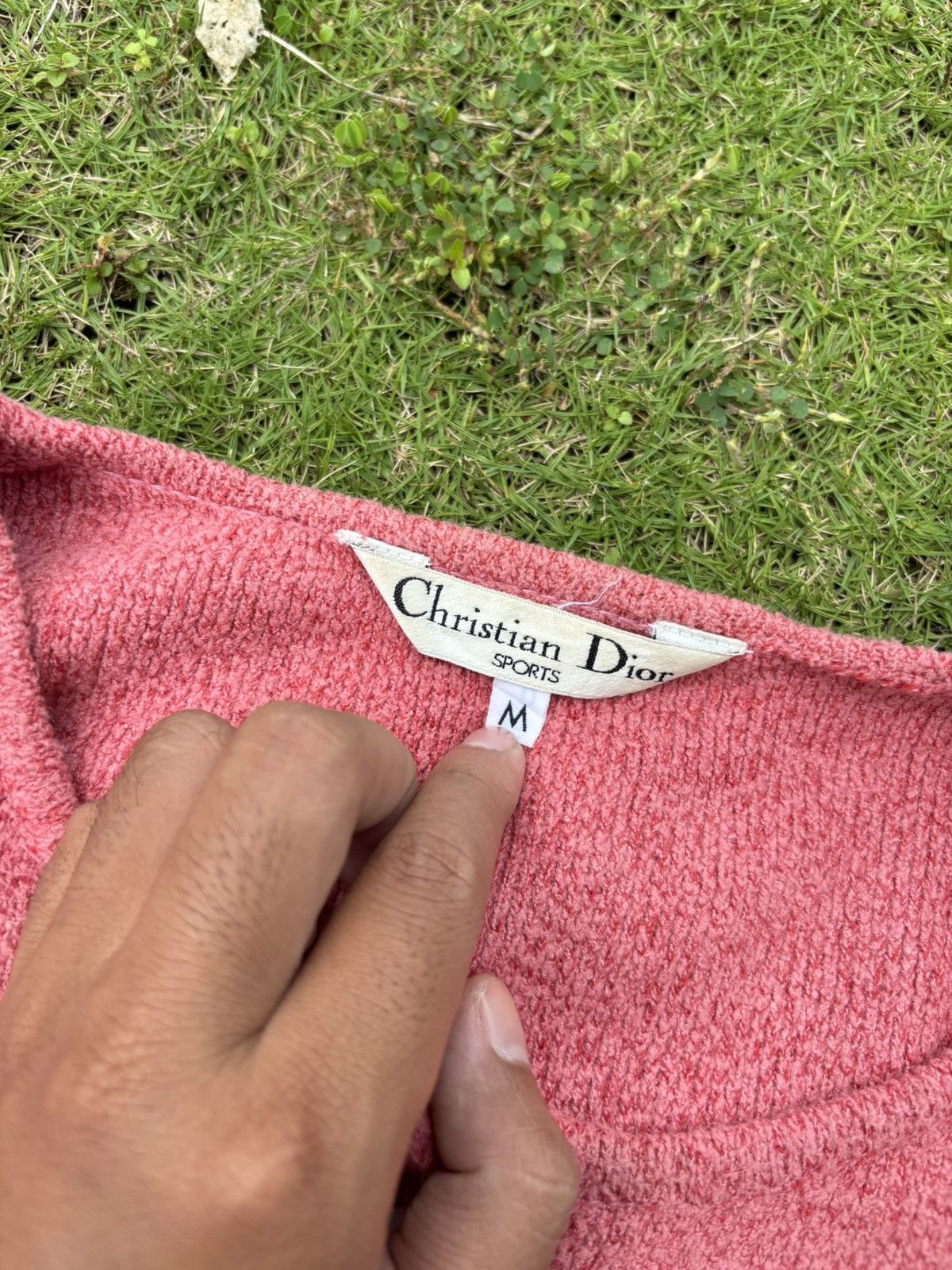 Christian Dior Monsieur Cristian dior sport knitwear sweatershirt Size US M / EU 48-50 / 2 - 2 Thumbnail