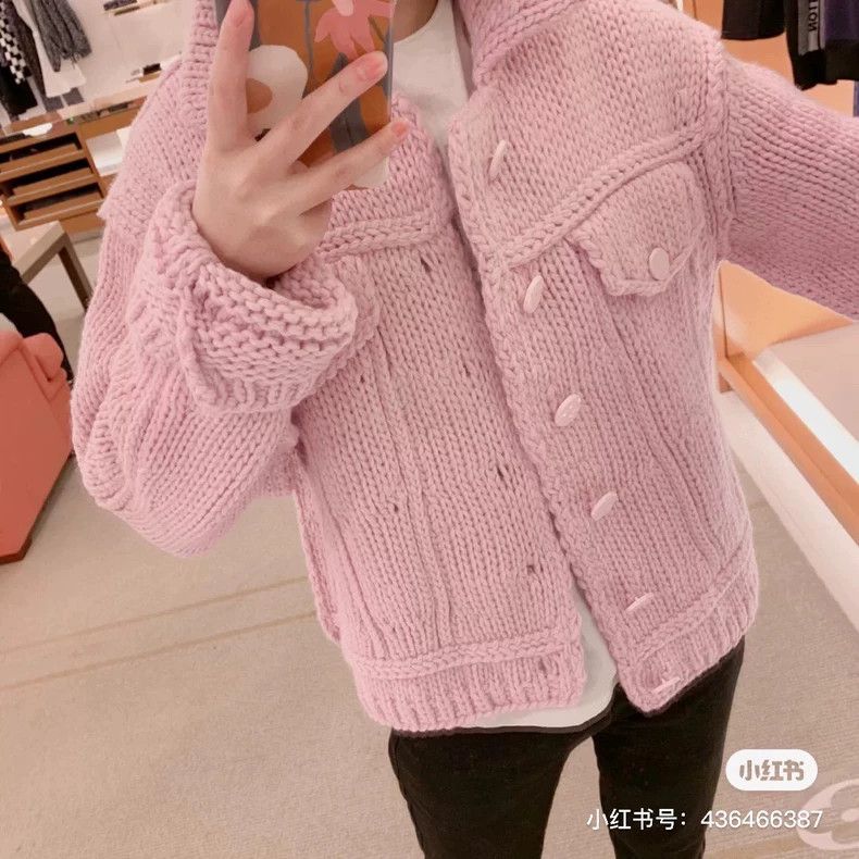 Louis Vuitton LOUIS VUITTON Lavender purple super hot style sweater jacke Size US XS / EU 42 / 0 - 8 Thumbnail