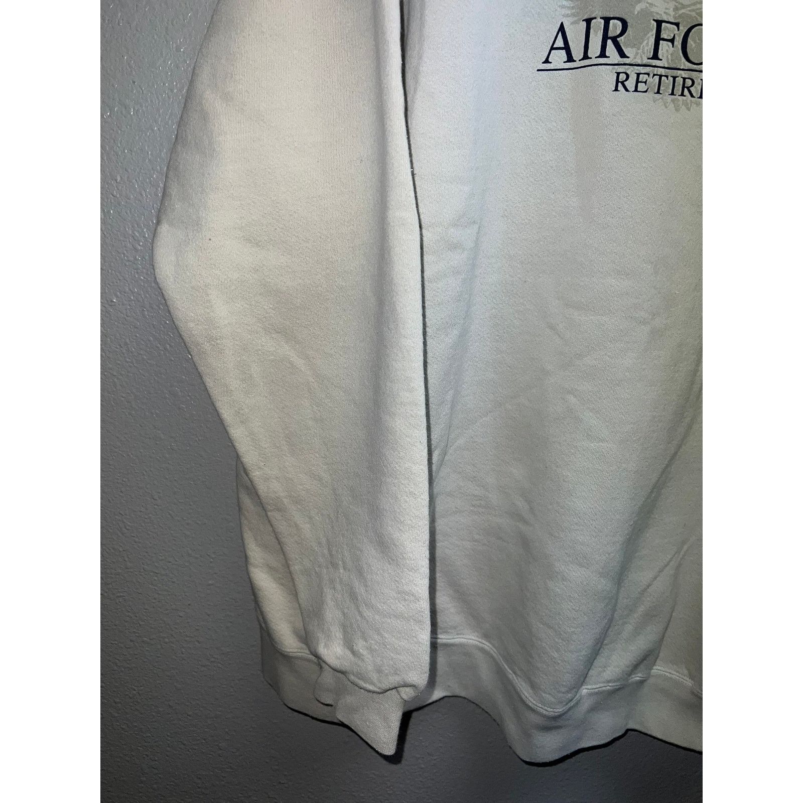 Vintage Vintage Air Force Sweatshirt Crewneck Retired Oarsmen 2XL Size US XXL / EU 58 / 5 - 4 Thumbnail