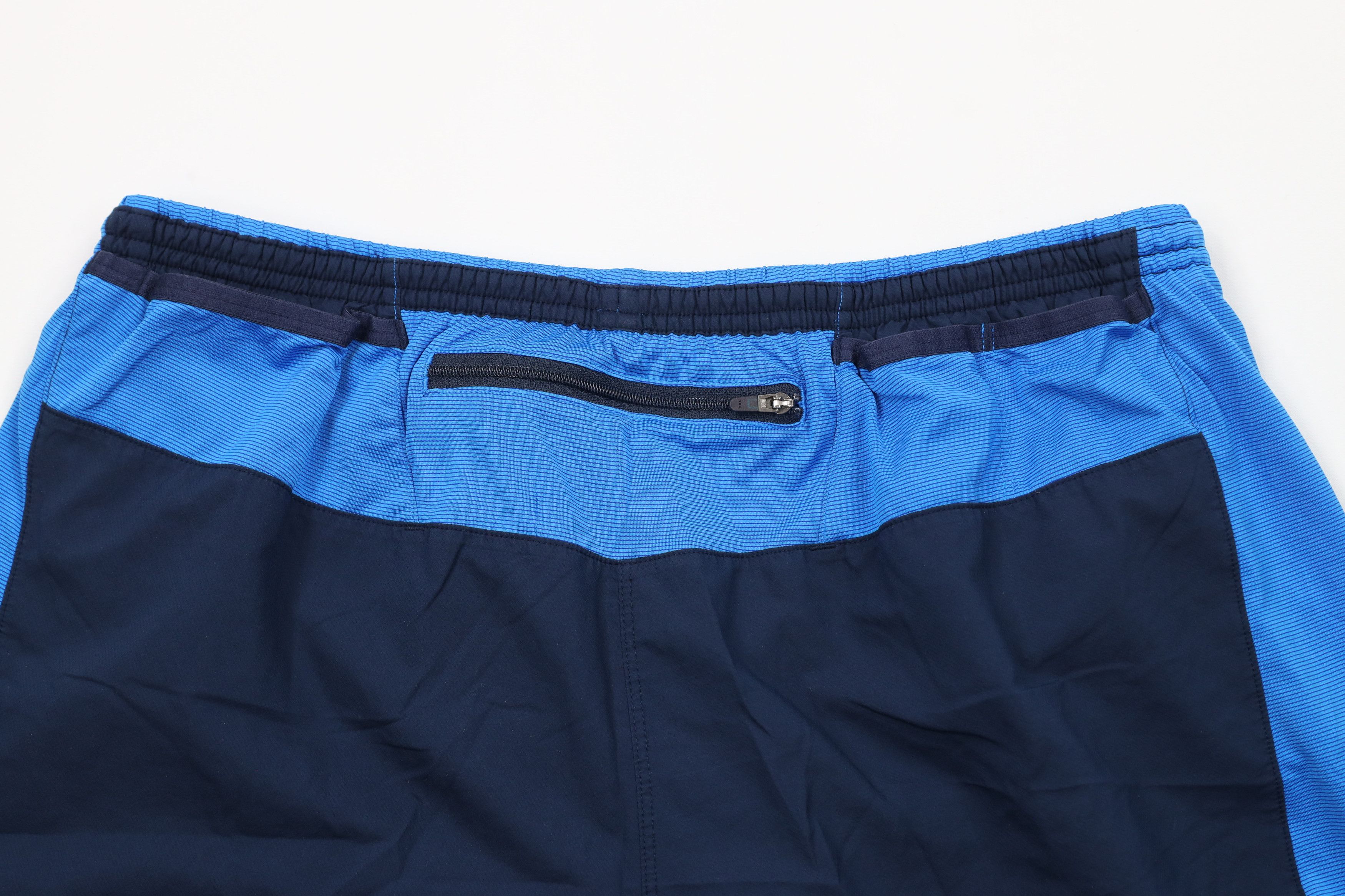 The North Face × Vintage The North Face Spell Out Lined Running Jogging Shorts Blue Size US 34 / EU 50 - 10 Thumbnail