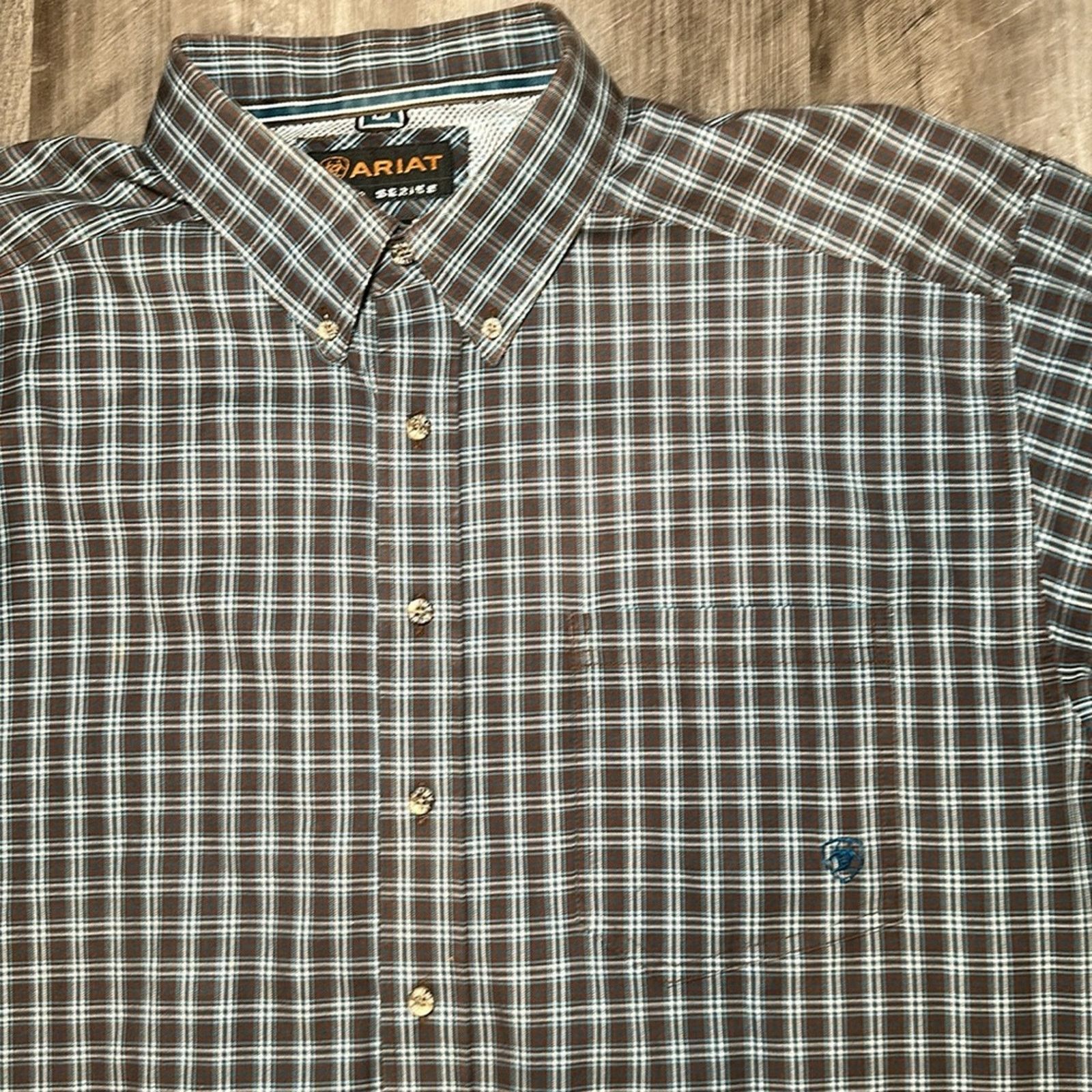 Ariat Ariat Pro Series Western Long Sleeve Button Down - 2XL Size US XXL / EU 58 / 5 - 6 Thumbnail