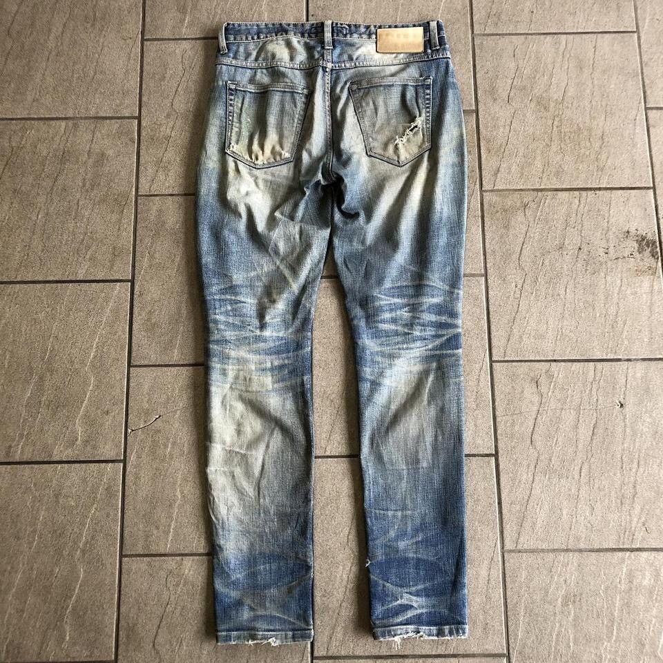 Japanese Brand Cook Jeans damage detail denim Size US 30 / EU 46 - 8 Thumbnail