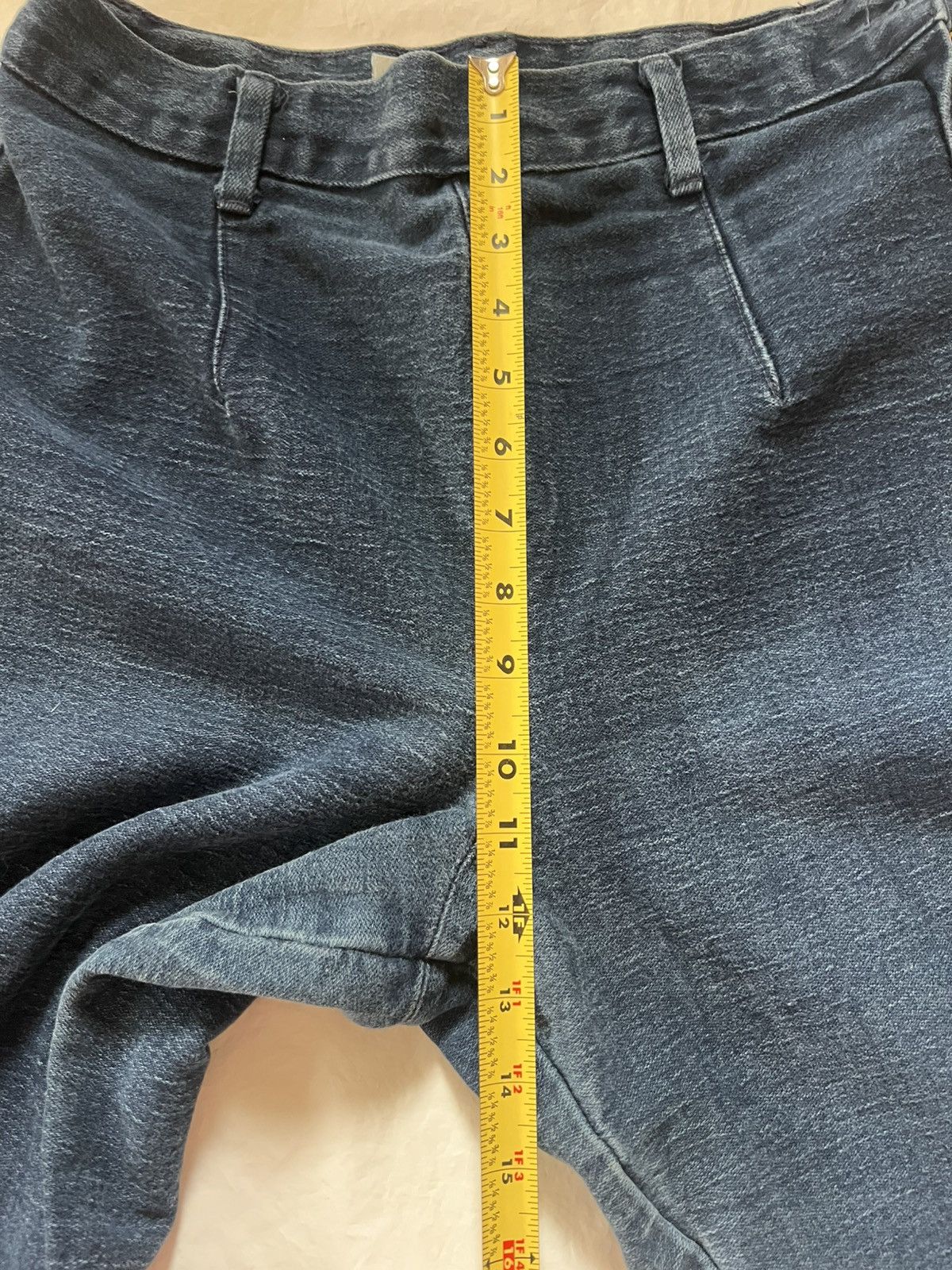 Bill Blass Vintage Bill Blass Stirrups Denim Made In USA Sz 12 Size 34" / US 12 / IT 48 - 14 Thumbnail