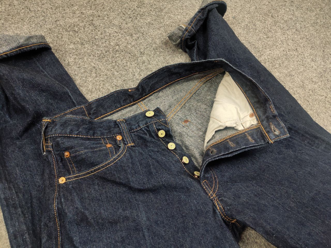 Freewheelers Vintage Freewheelers The Vanishing West 601xx Denim Jeans Size US 30 / EU 46 - 12 Thumbnail
