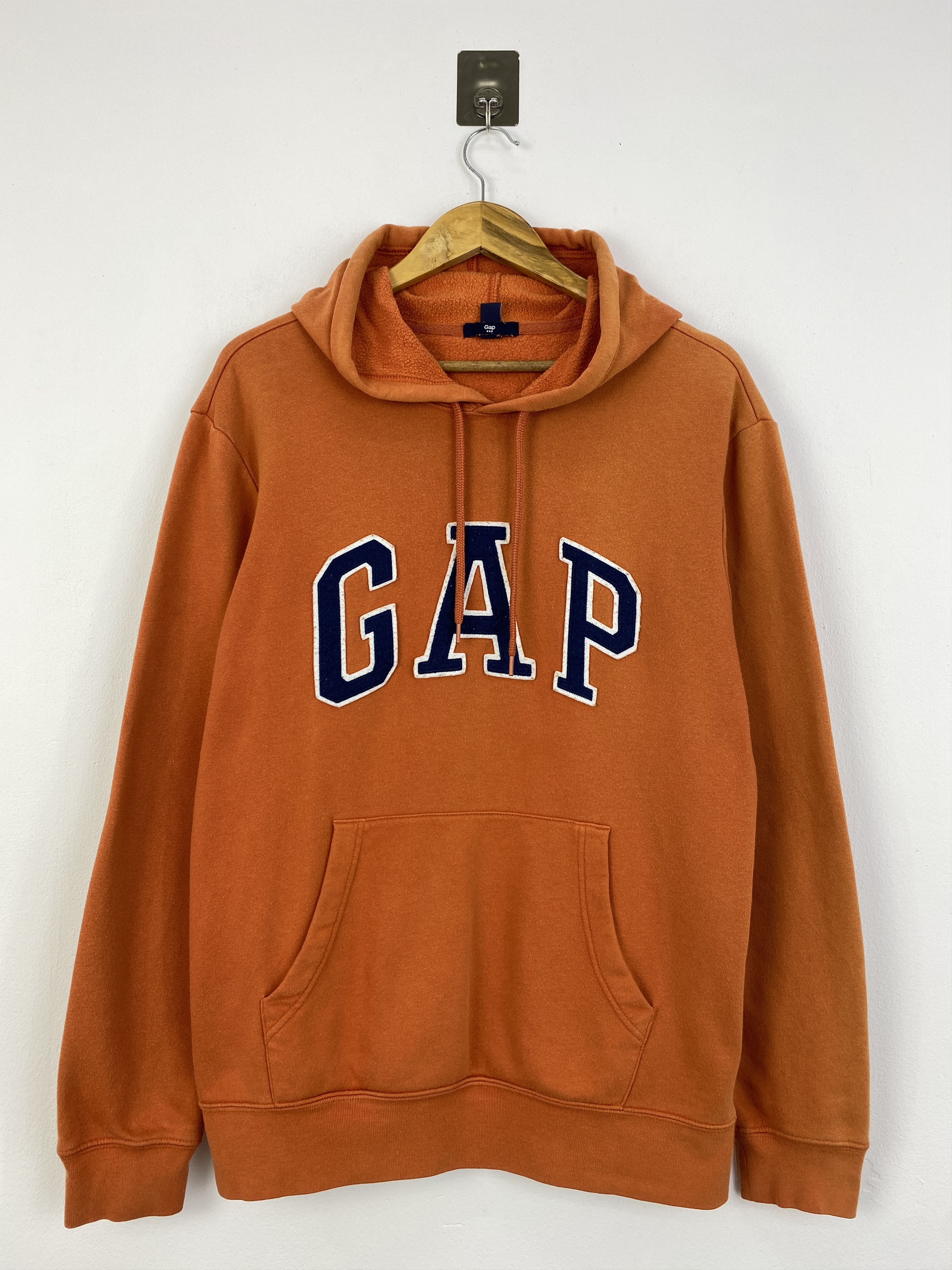 Vintage Gap Wording Central Logo Hoodie SH0065
