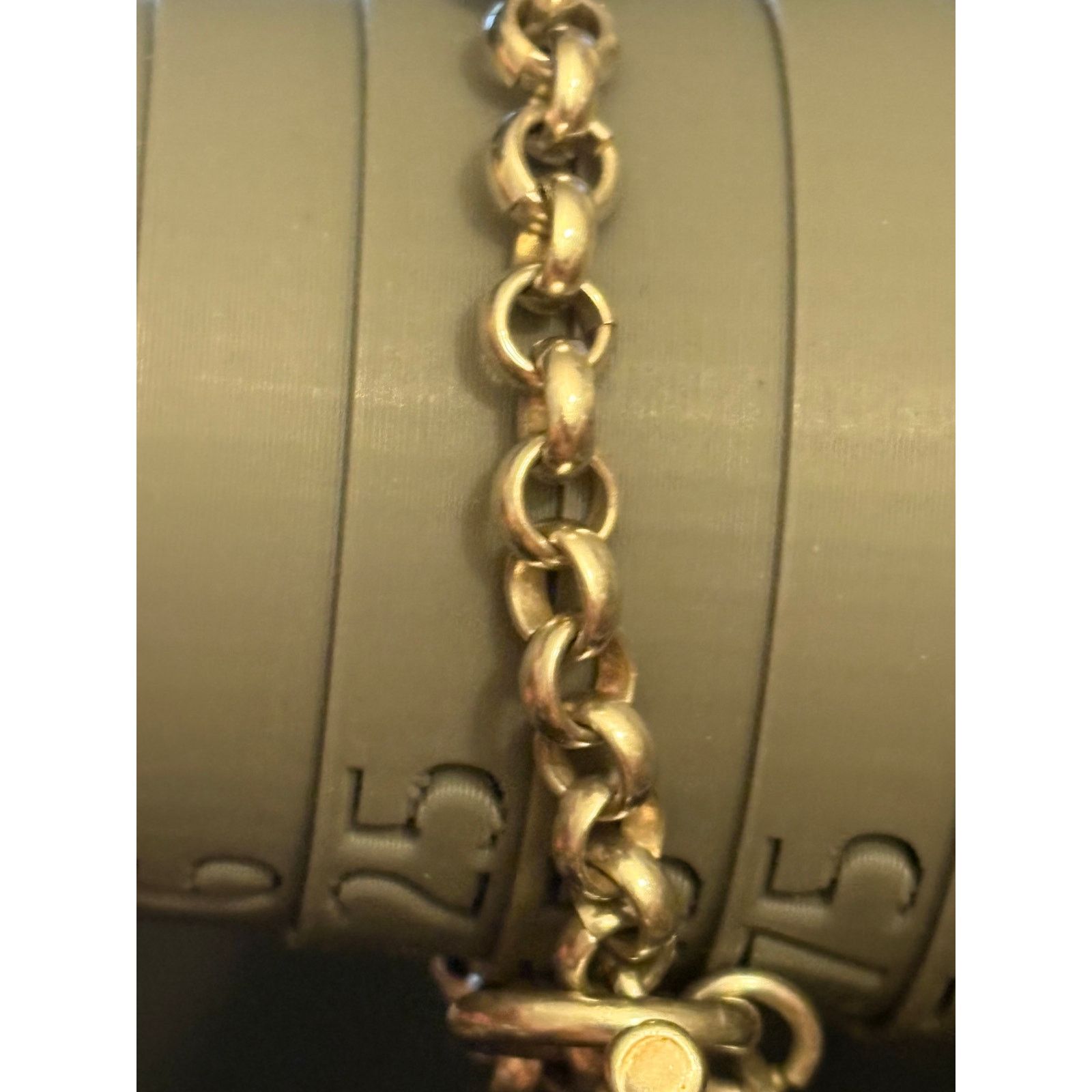 Other Vintage Sterling Silver Toggle Bracelet 925 23g Size 6.5 Size ONE SIZE - 11 Thumbnail