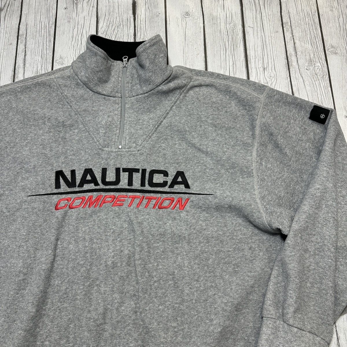 Nautica Vintage Nautica Competition fleece sweatshirt Size US XL / EU 56 / 4 - 3 Thumbnail