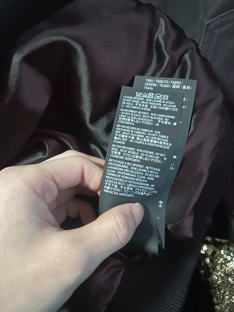Yves Saint Laurent saint Laurent19 FW Gypsophila Rhinestone Jacket 2503-Nextar Size S / US 4 / IT 40 - 6 Thumbnail