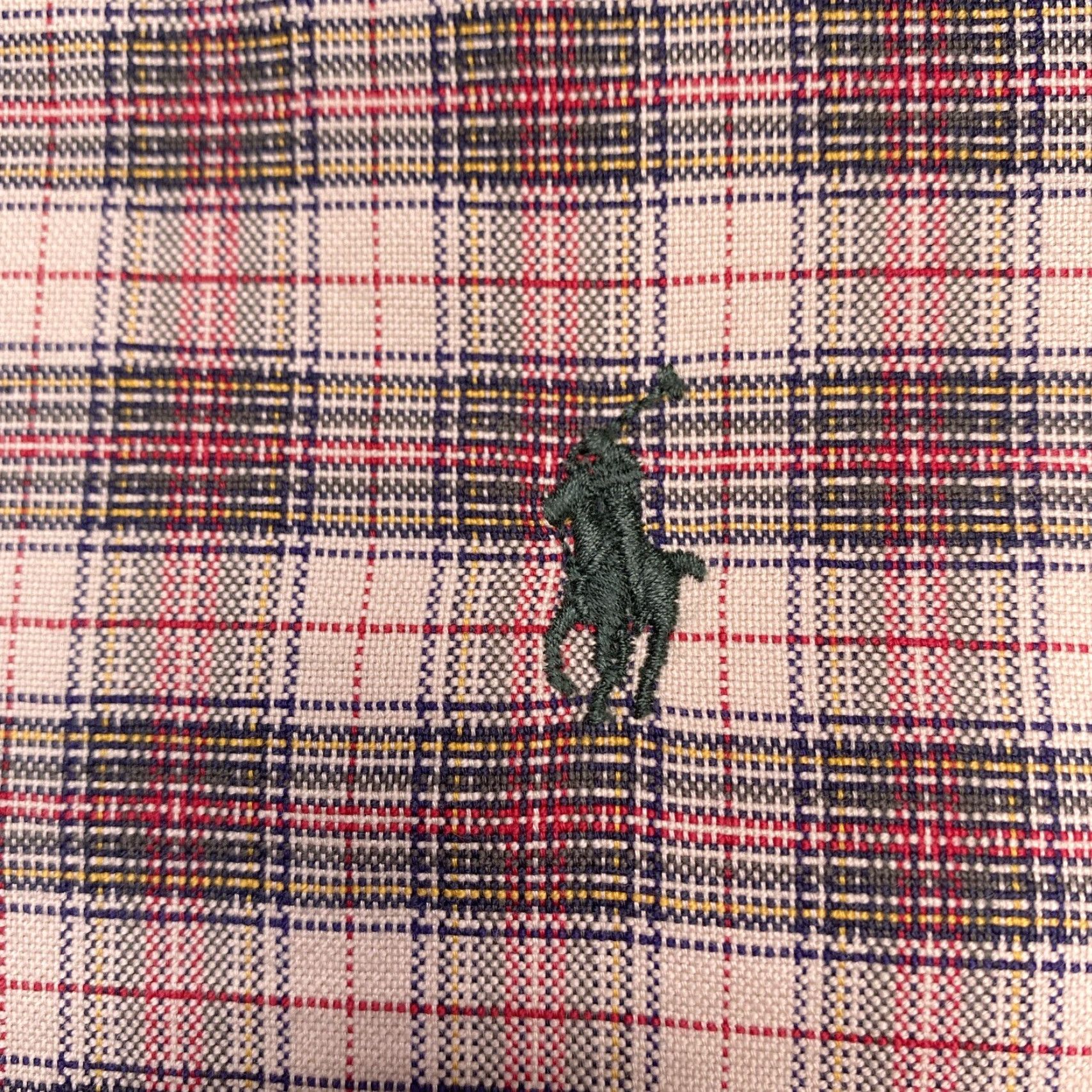 Ralph Lauren Ralph Lauren Shirt Adult Large Button-Up Long Sleeve Plaid Mens NEW Brown 100% Cotton Classic Button-Down Triangle Logo? Size US L / EU 52-54 / 3 - 7 Thumbnail