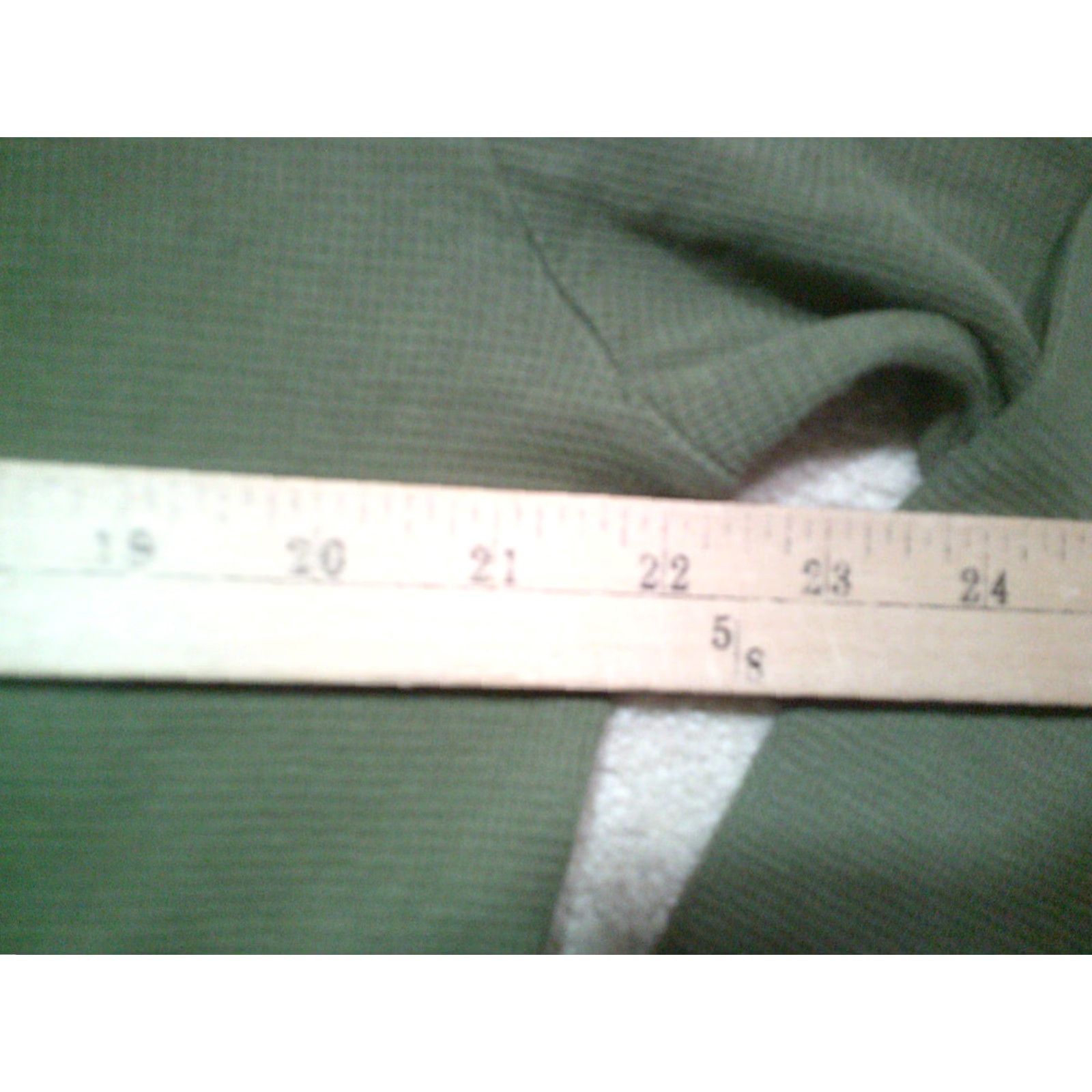 Vintage Christensen Arms Thermal Shirt Mens Medium Green Waffle Knit Shirt Mens Size US M / EU 48-50 / 2 - 5 Thumbnail
